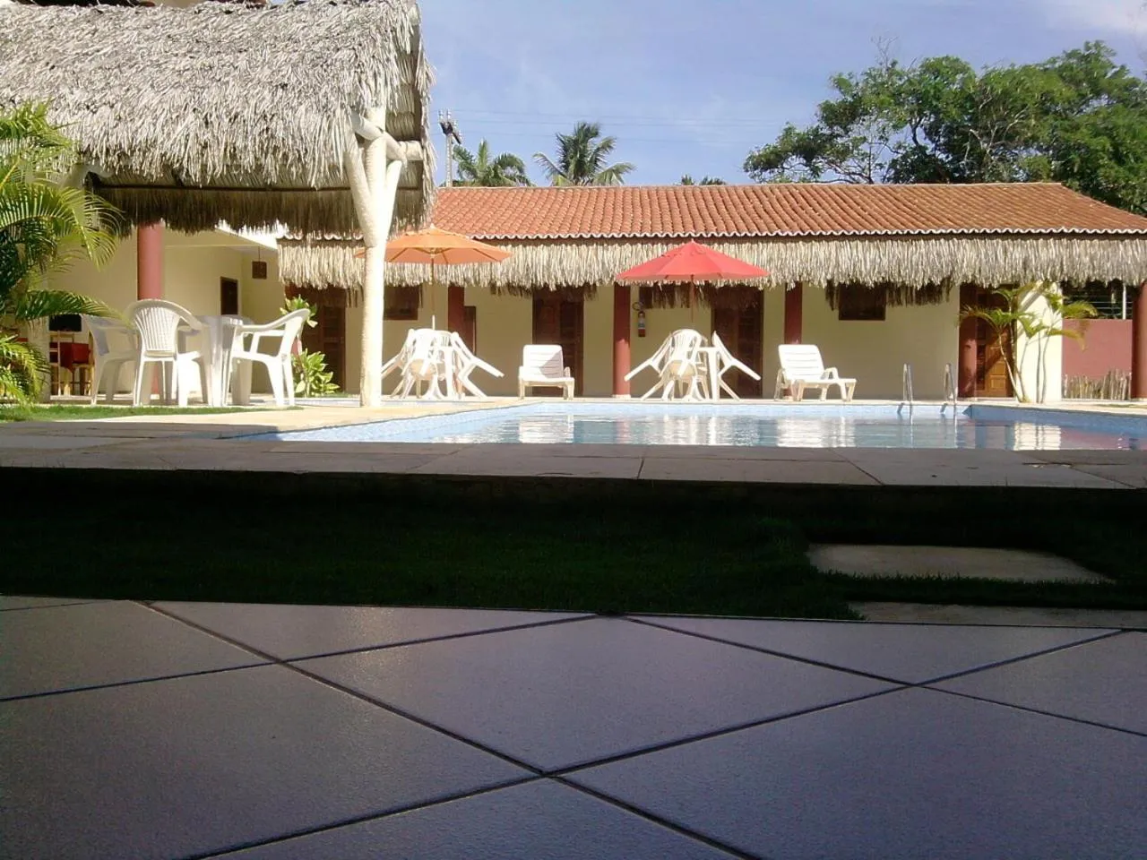 Swimming pool in Pousada Brasita