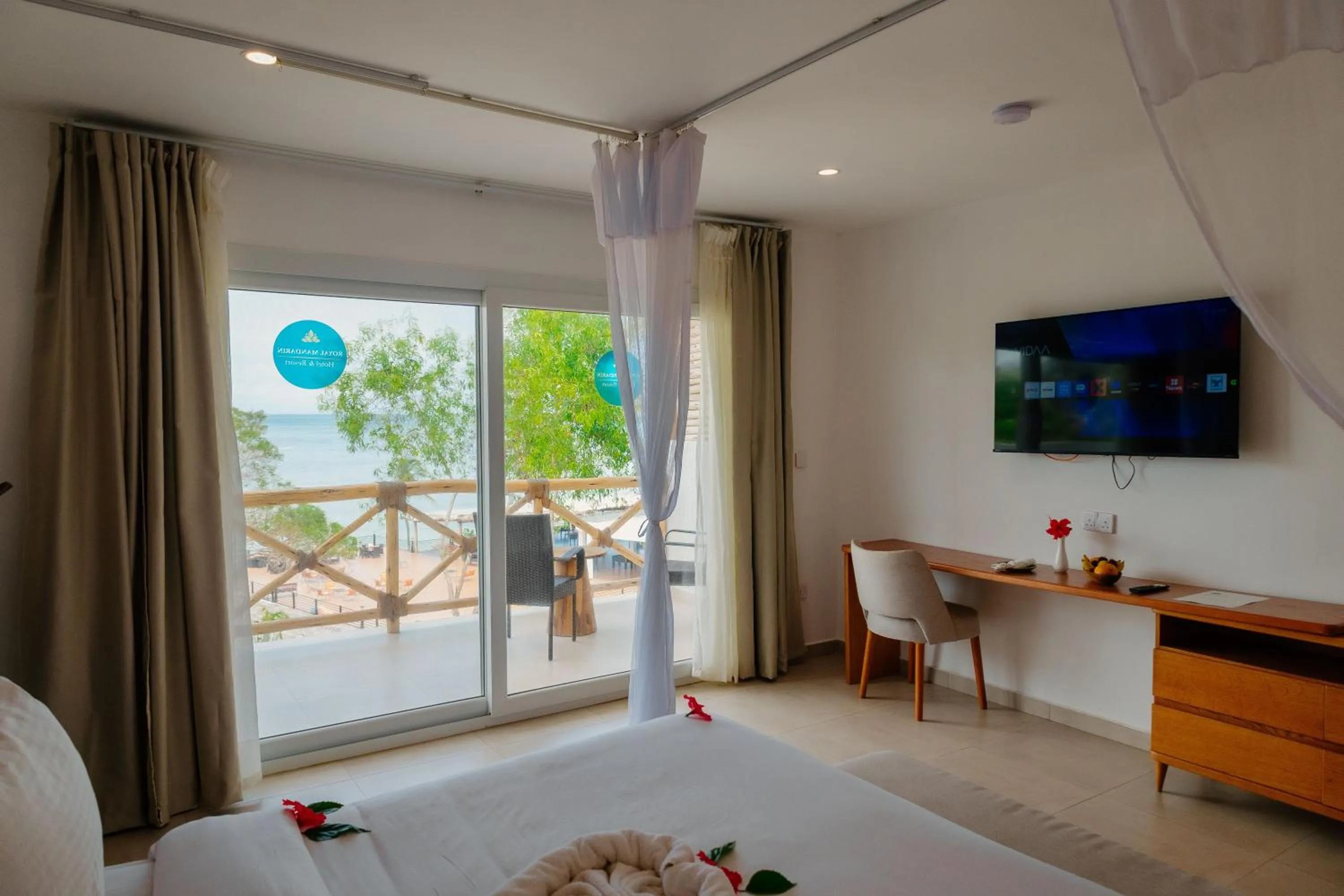 Photo of the whole room, Bed in Royal Mandarin Hotel & Resort Zanzibar