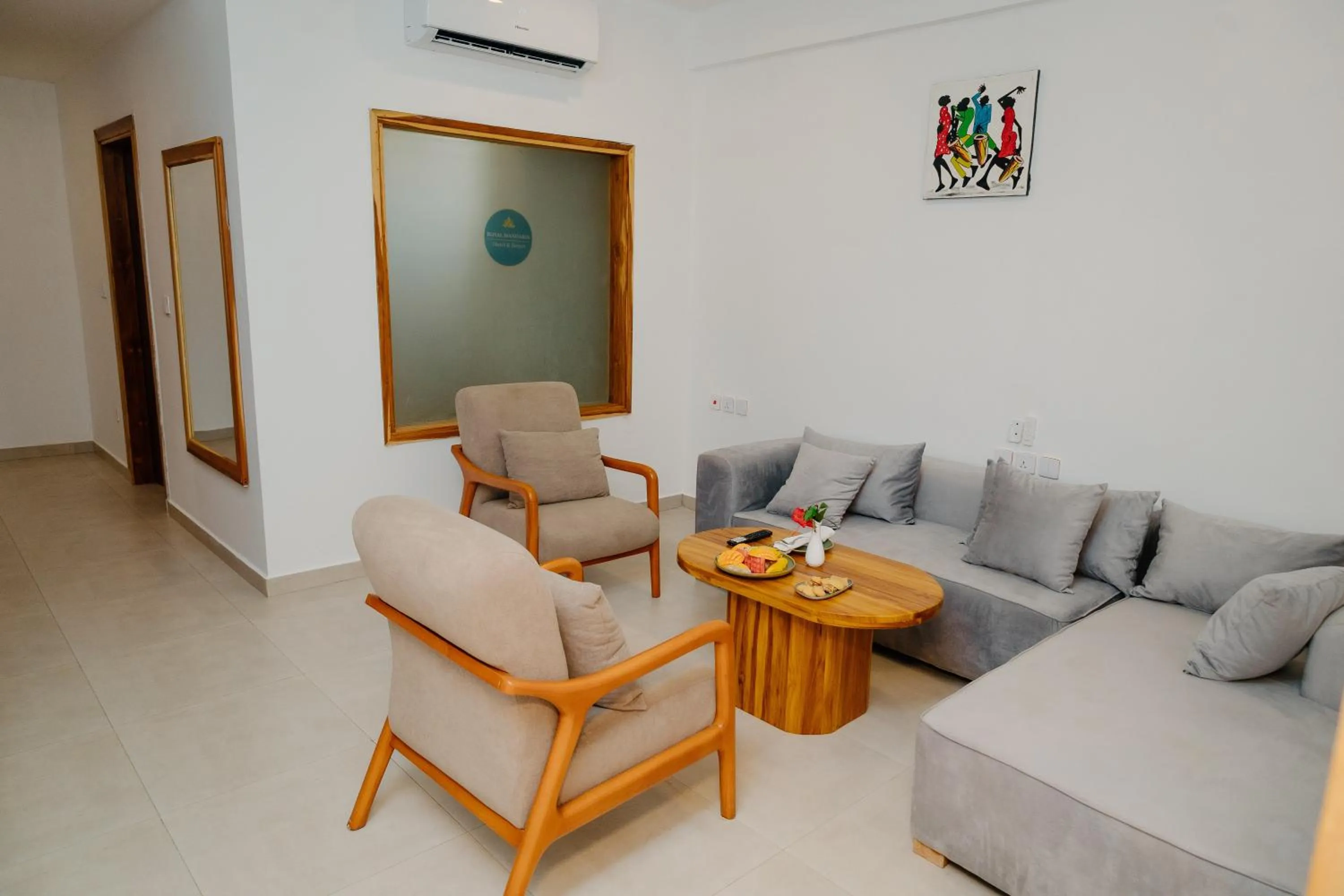 Living room in Royal Mandarin Hotel & Resort Zanzibar
