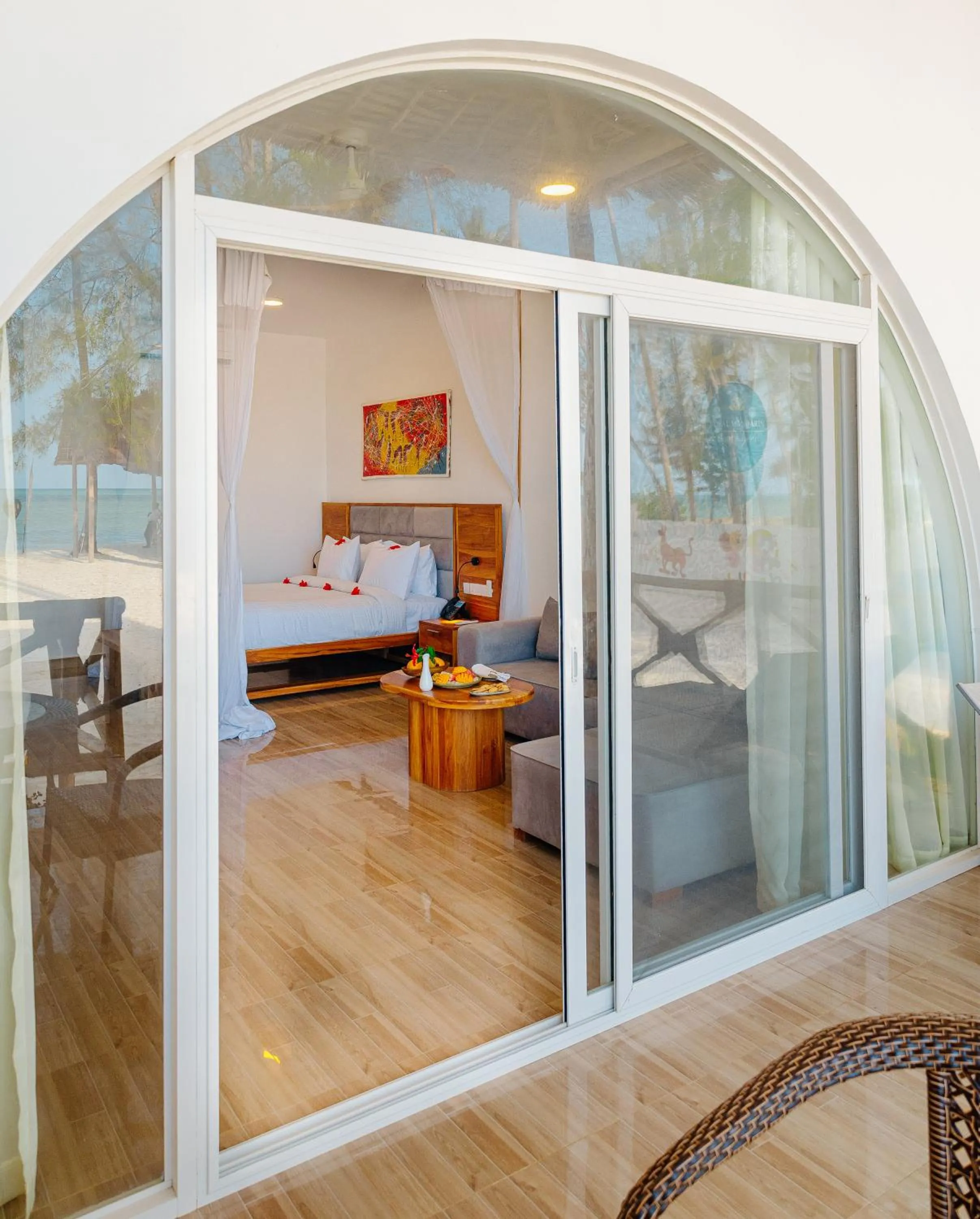 Bedroom, Bed in Royal Mandarin Hotel & Resort Zanzibar