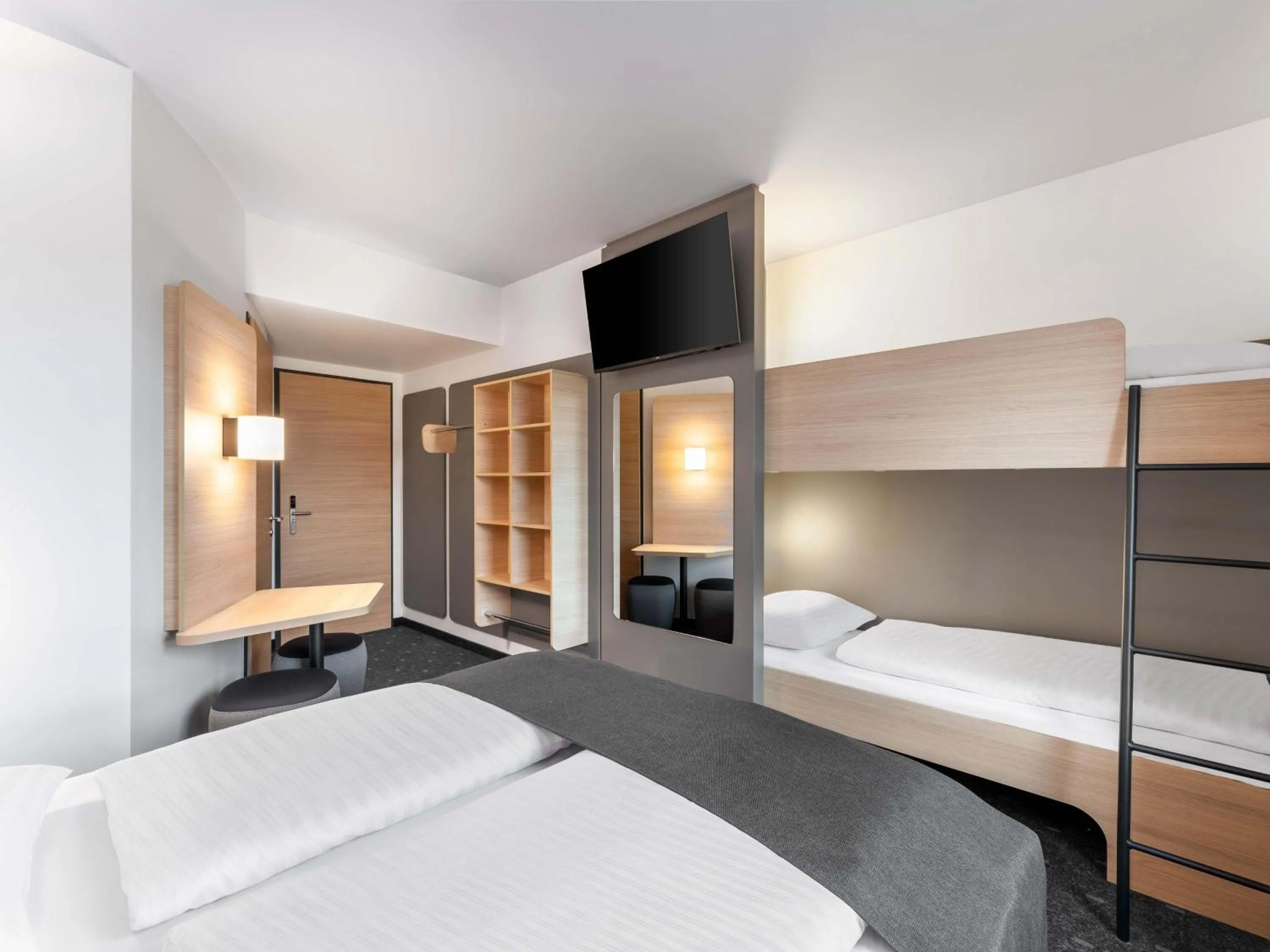 Photo of the whole room, Bed in B&B HOTEL St-Pölten