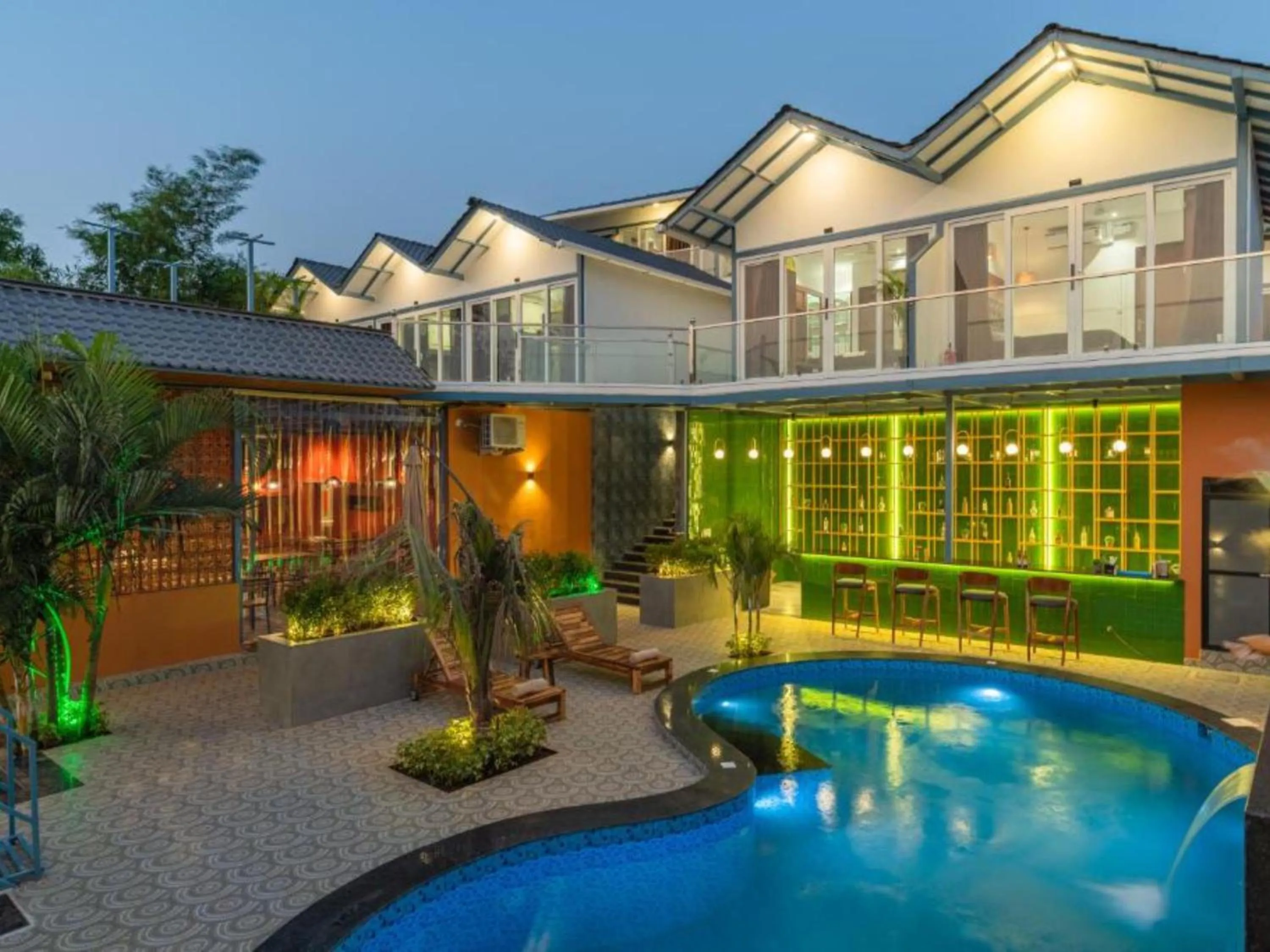 Property building in The Hosteller Goa, Mandrem