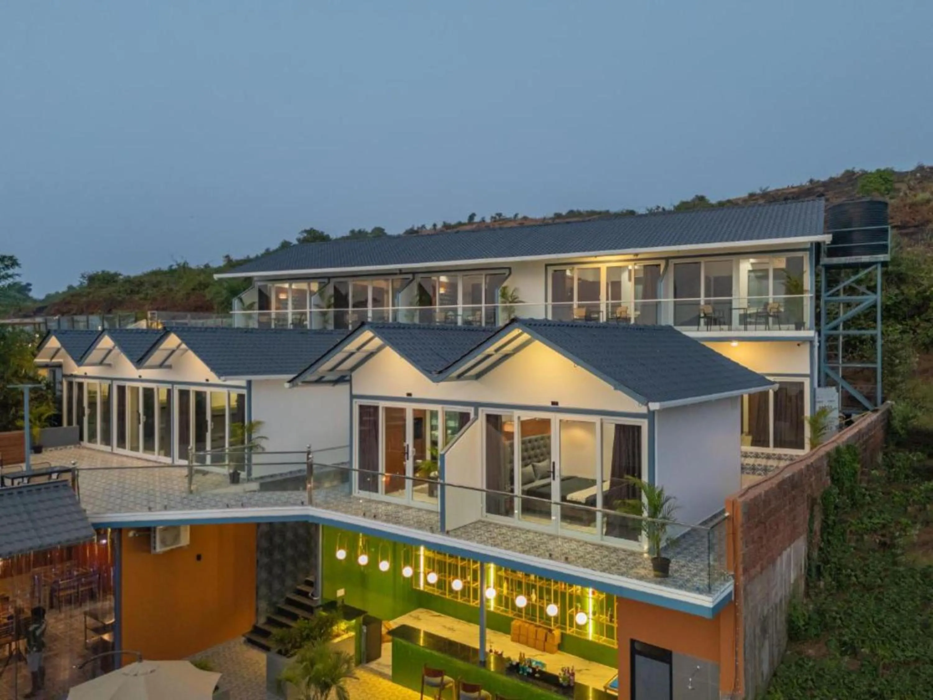 Property building in The Hosteller Goa, Mandrem