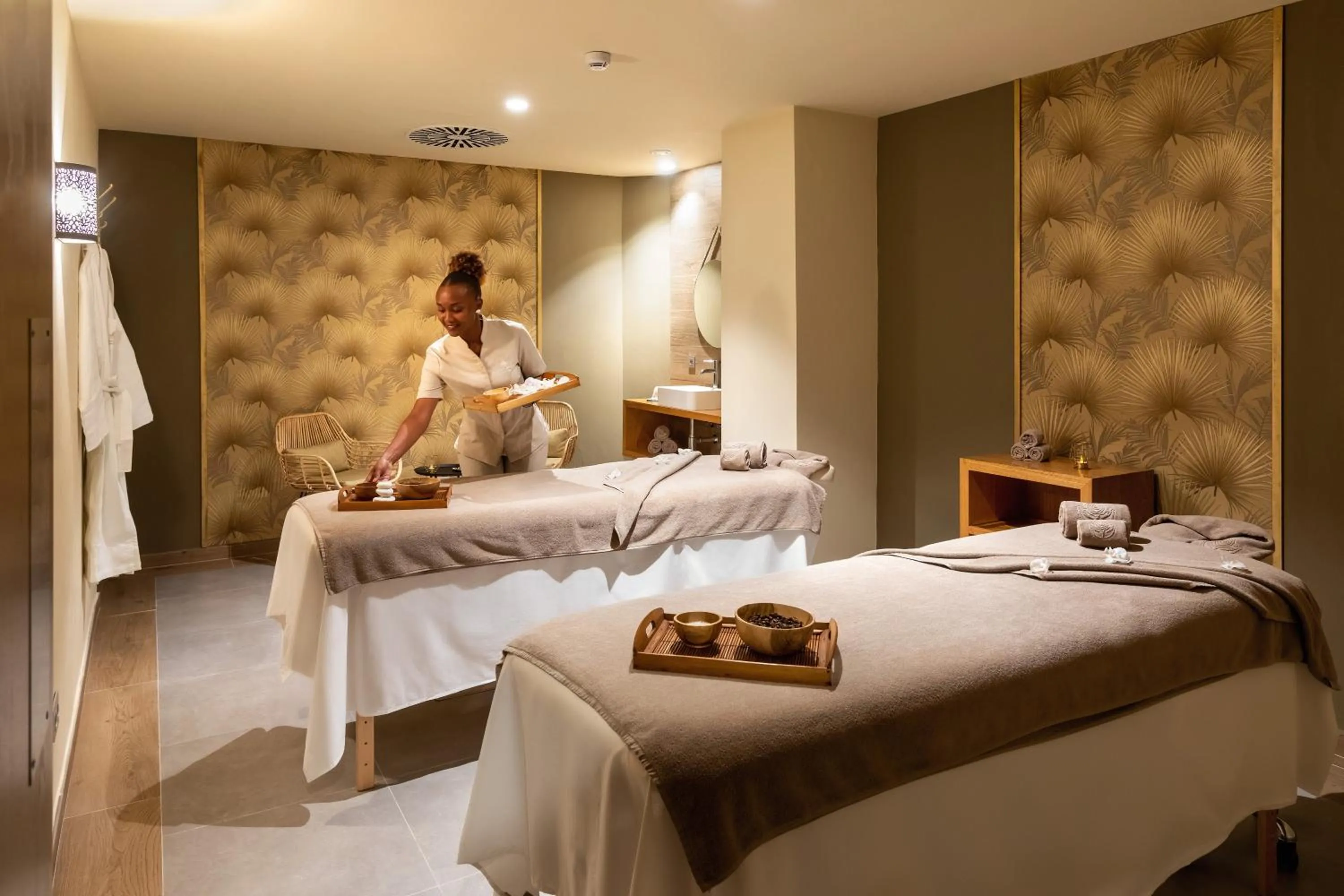Spa and wellness centre/facilities, Bed in Hotel Riu Palace Boavista - All Inclusive