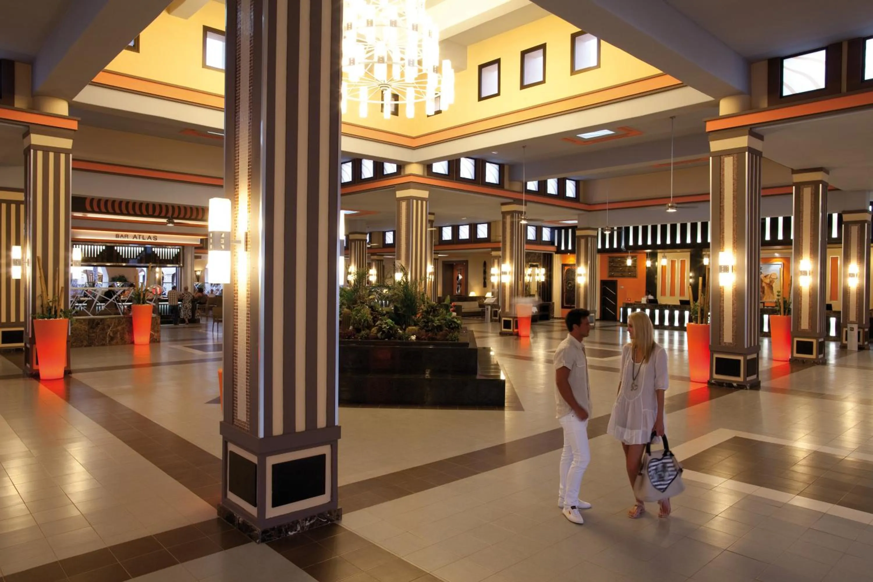 Lobby or reception in Hotel Riu Touareg - All Inclusive