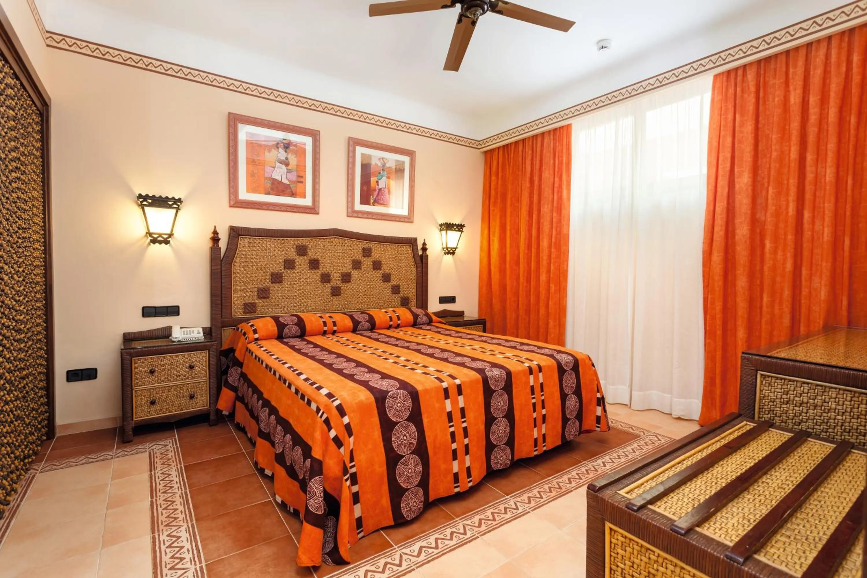 Bed in Hotel Riu Touareg - All Inclusive