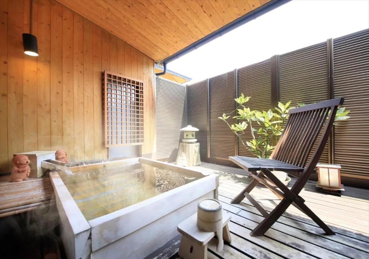 Japanese-Style Room with Open Air Bath and Massage Chair -- Non-Smoking in Saikatei Jidaiya