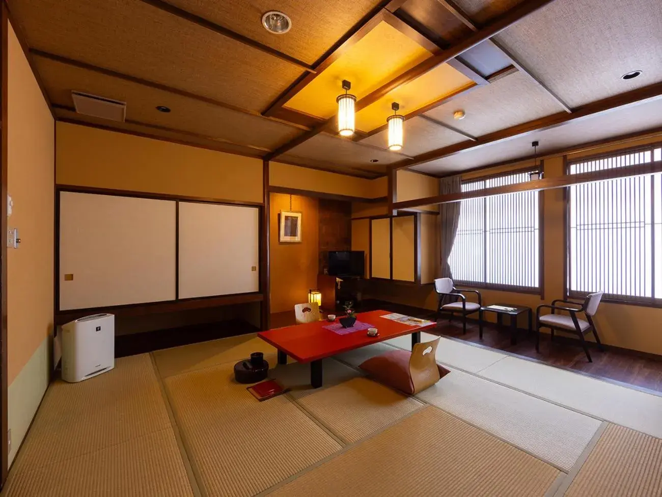 Japanese-Style Room (12.5 tatami) with Private Bathroom and Toilet - Non-Smoking in Saikatei Jidaiya Japanese-Style Room (12.5 tatami) with Private Bathroom and Toilet - Non-Smoking in Saikatei Jidaiya