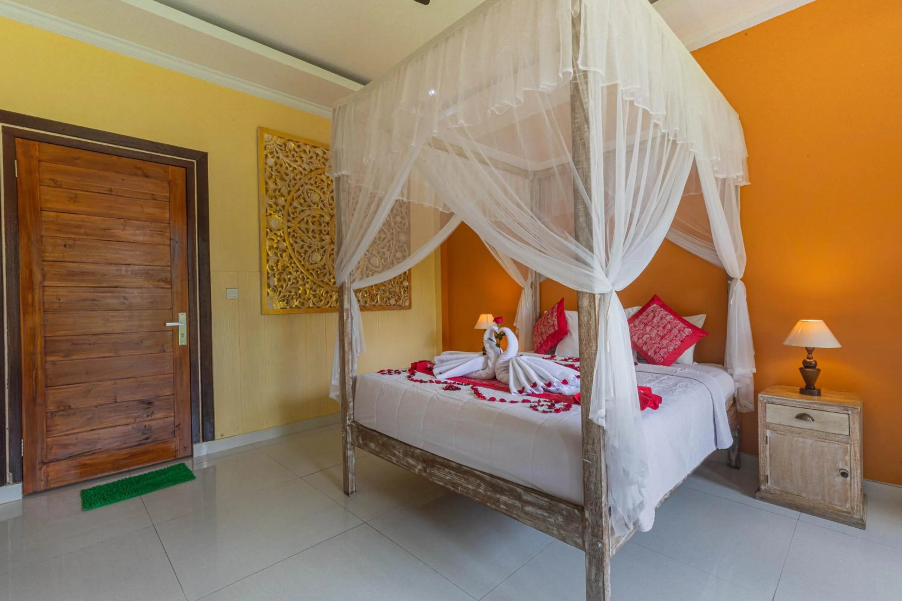 Bedroom, Bed in Pondok Kutuh Guest House