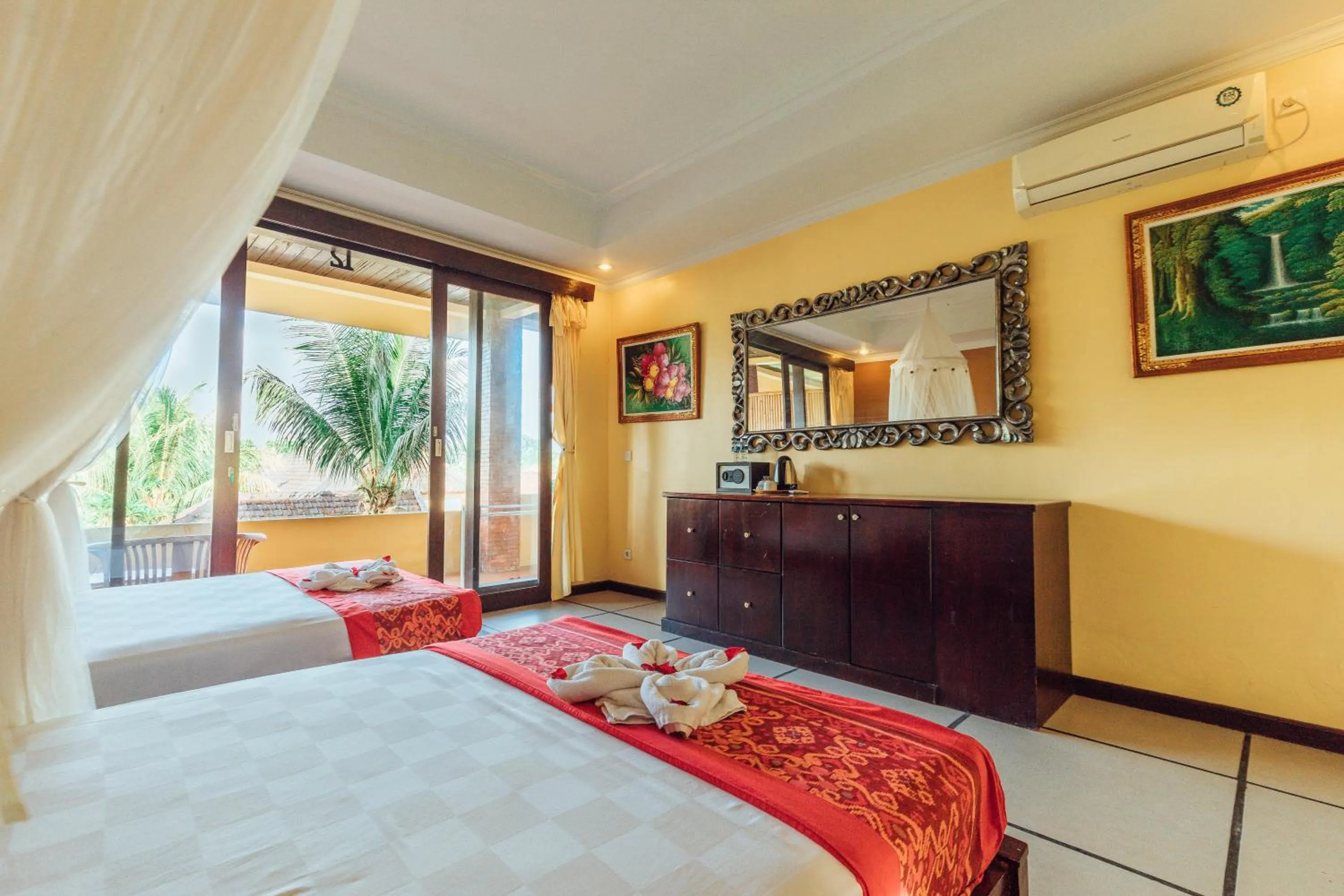 Bed in Pondok Kutuh Guest House