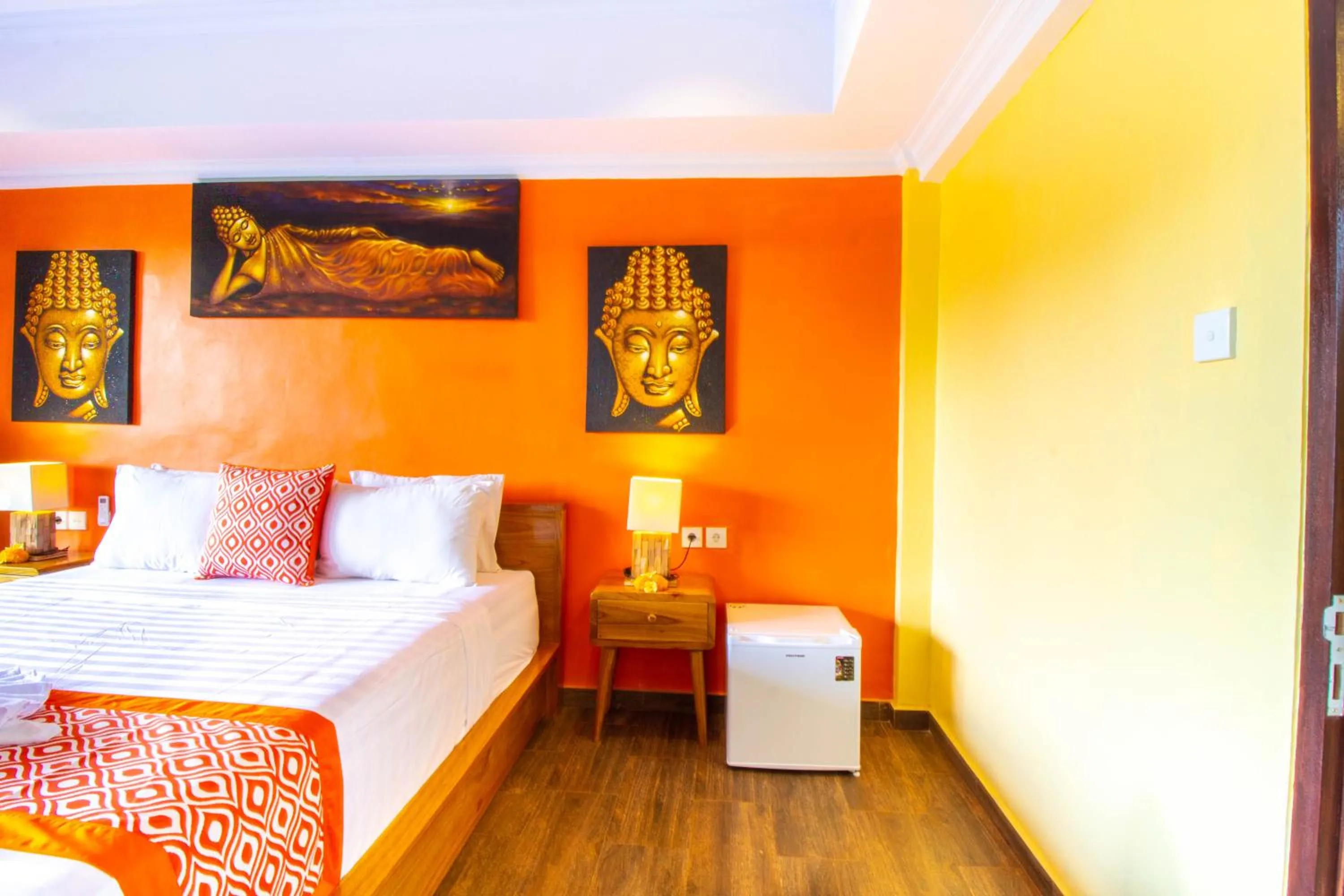 Bed in Pondok Kutuh Guest House