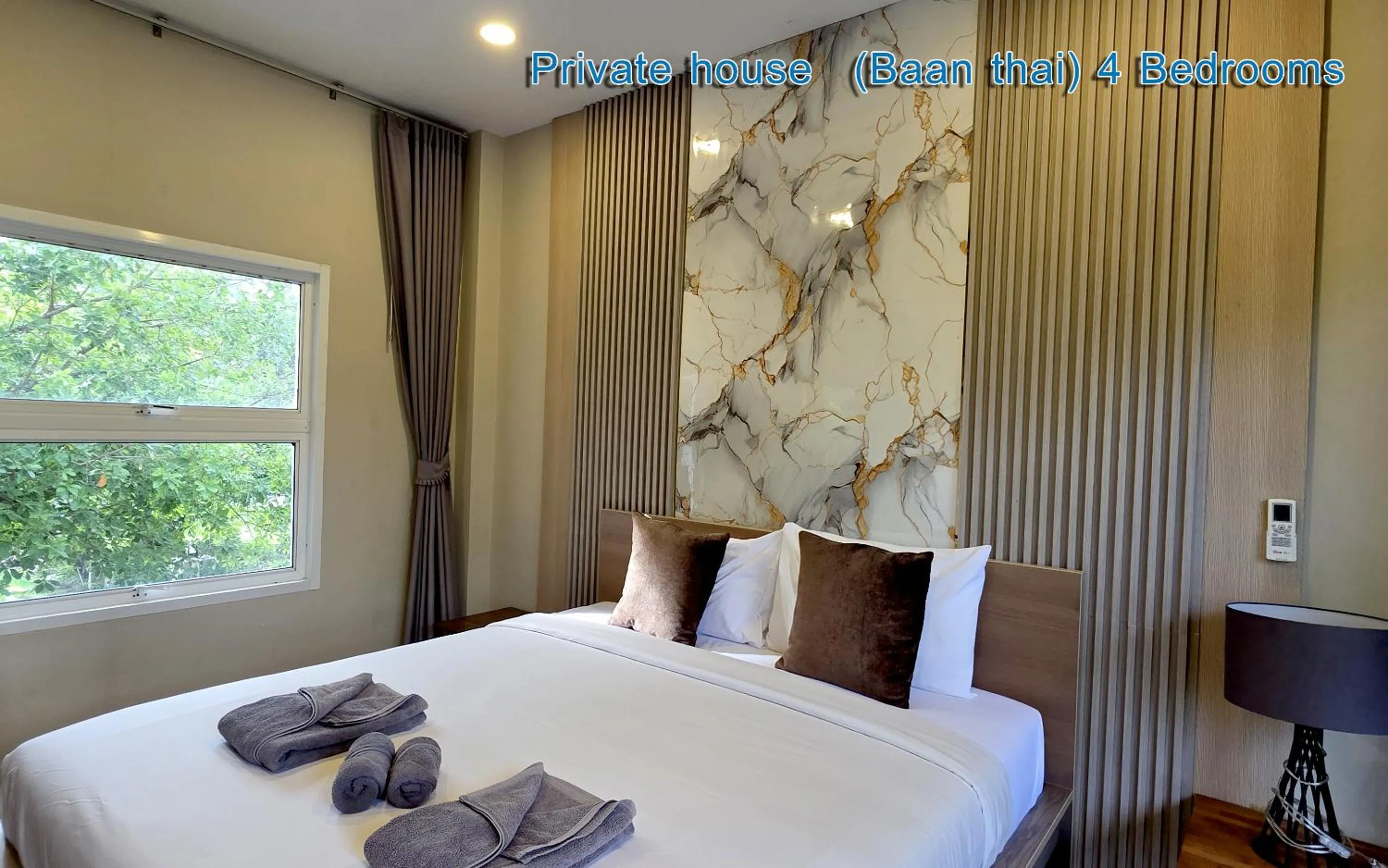 Bed in Seava House Ao-Nang Krabi