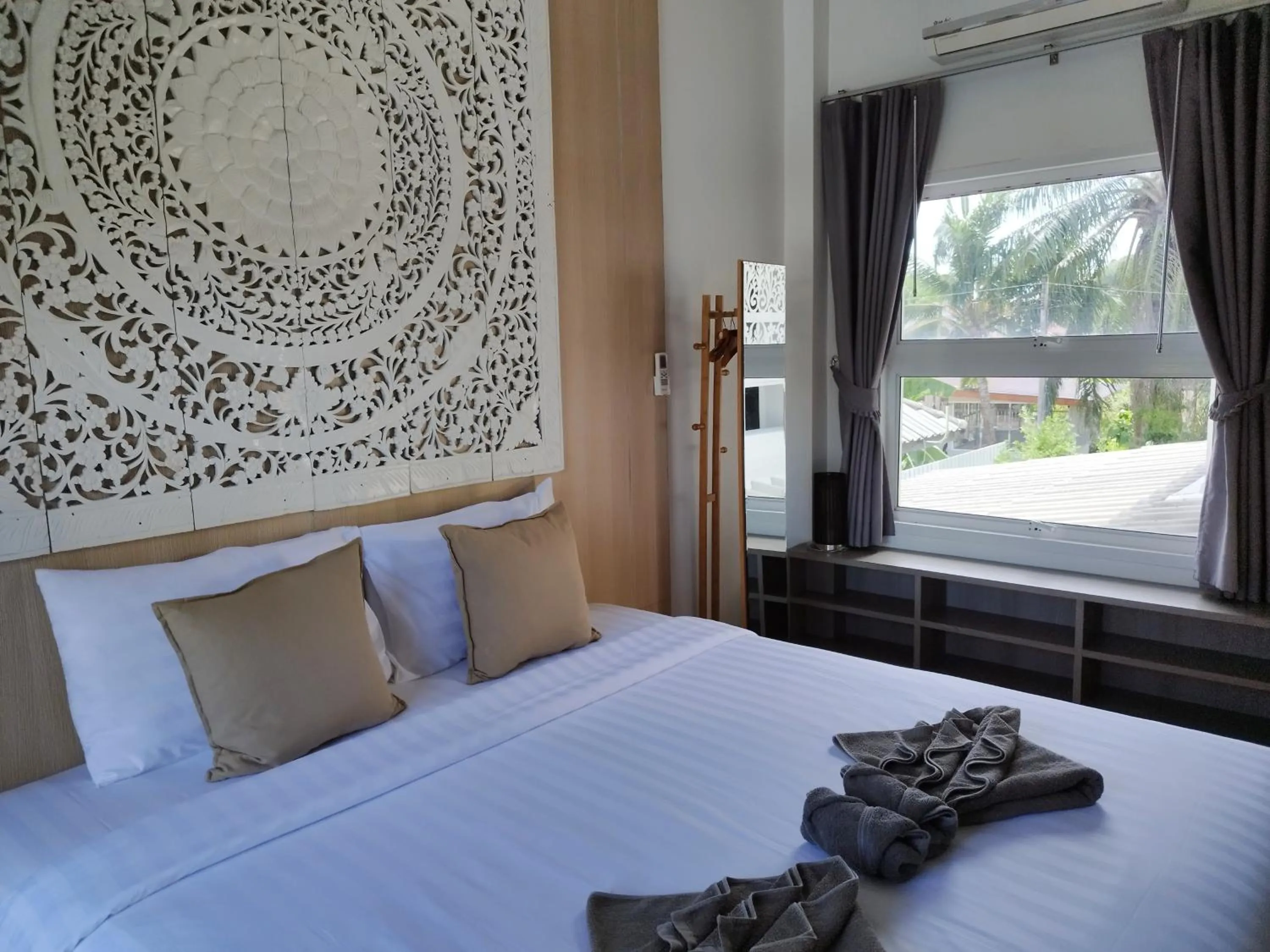 Bed in Seava House Ao-Nang Krabi