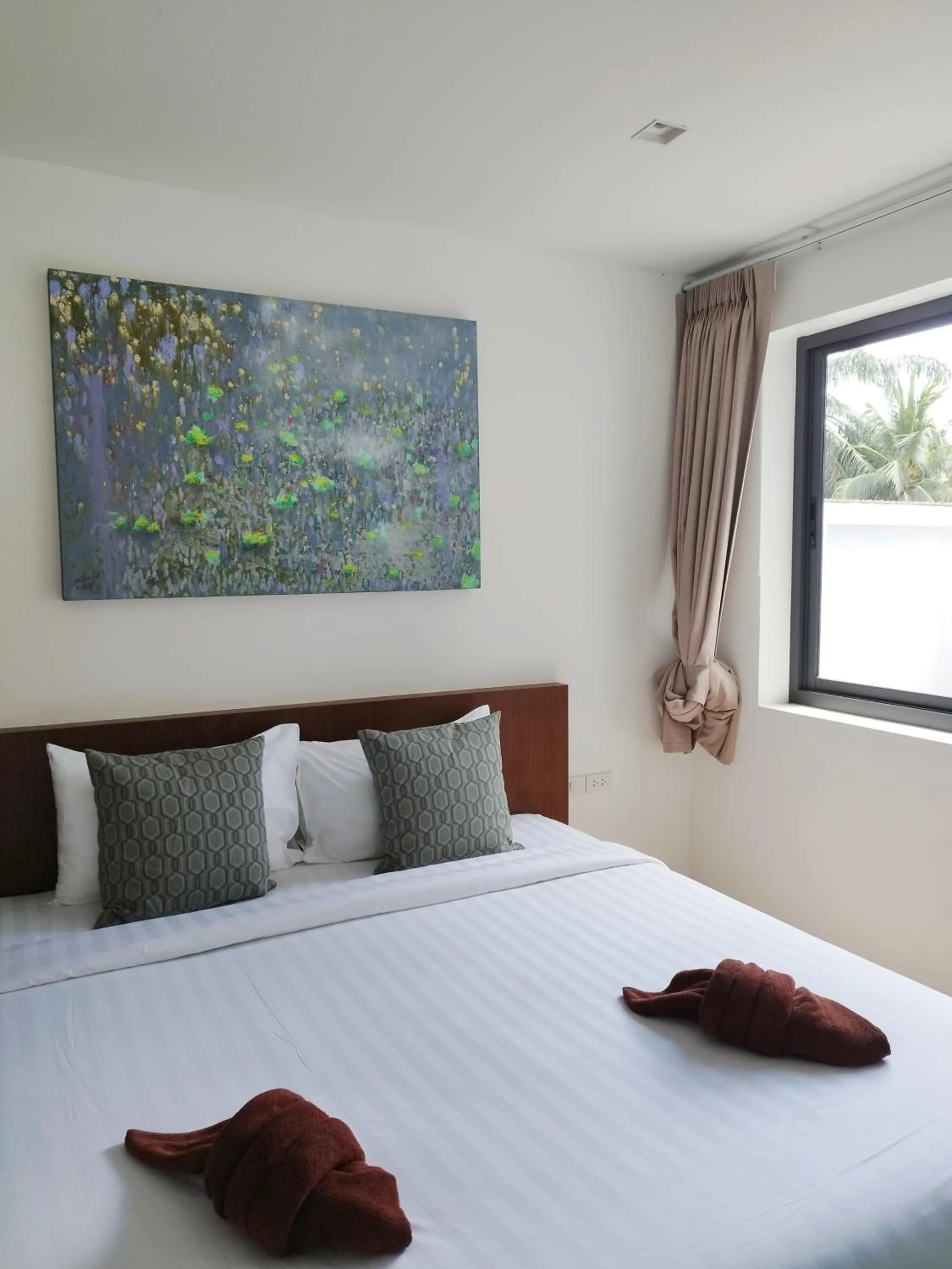 Bed in Seava House Ao-Nang Krabi