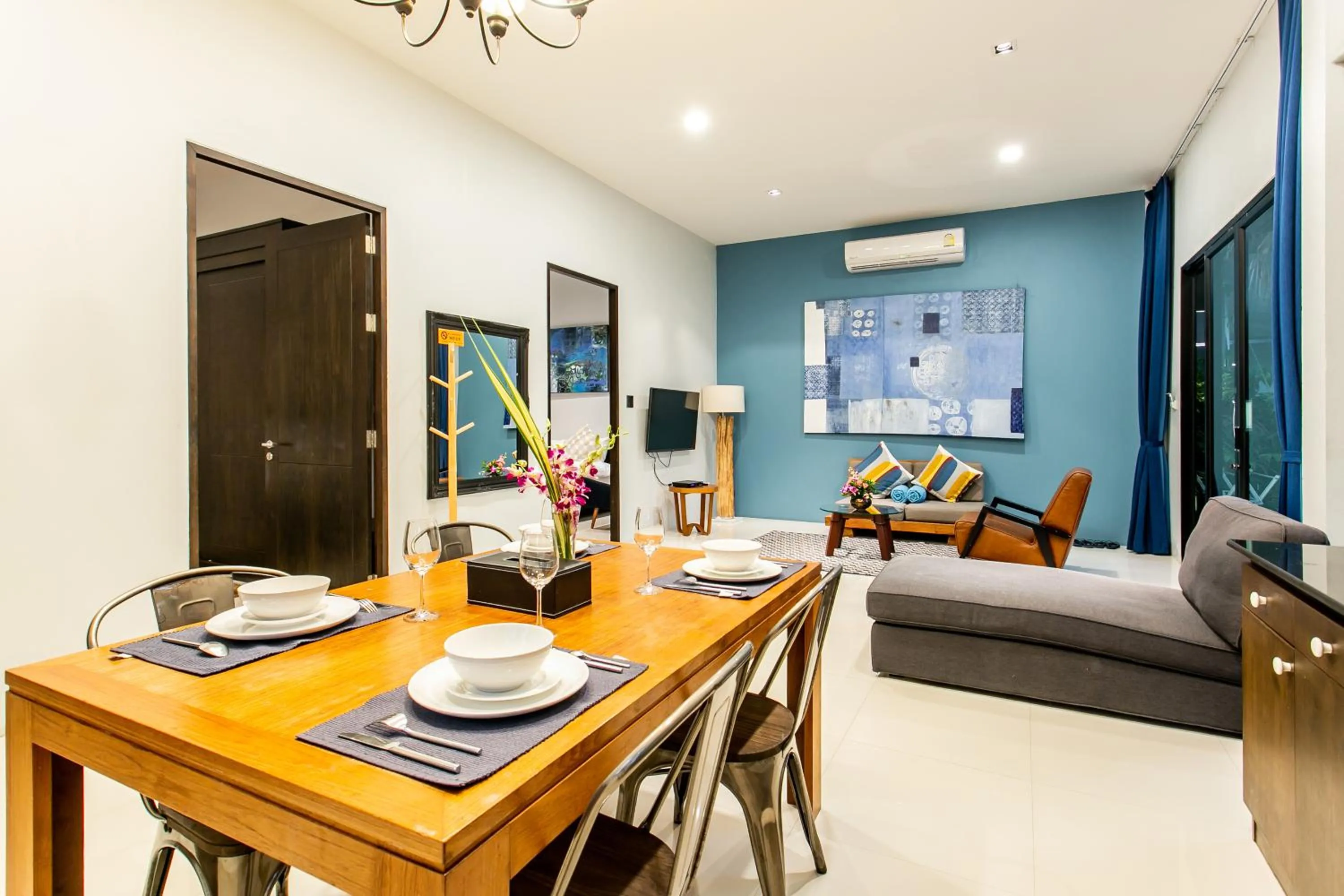 Seating area in Seava House Ao-Nang Krabi