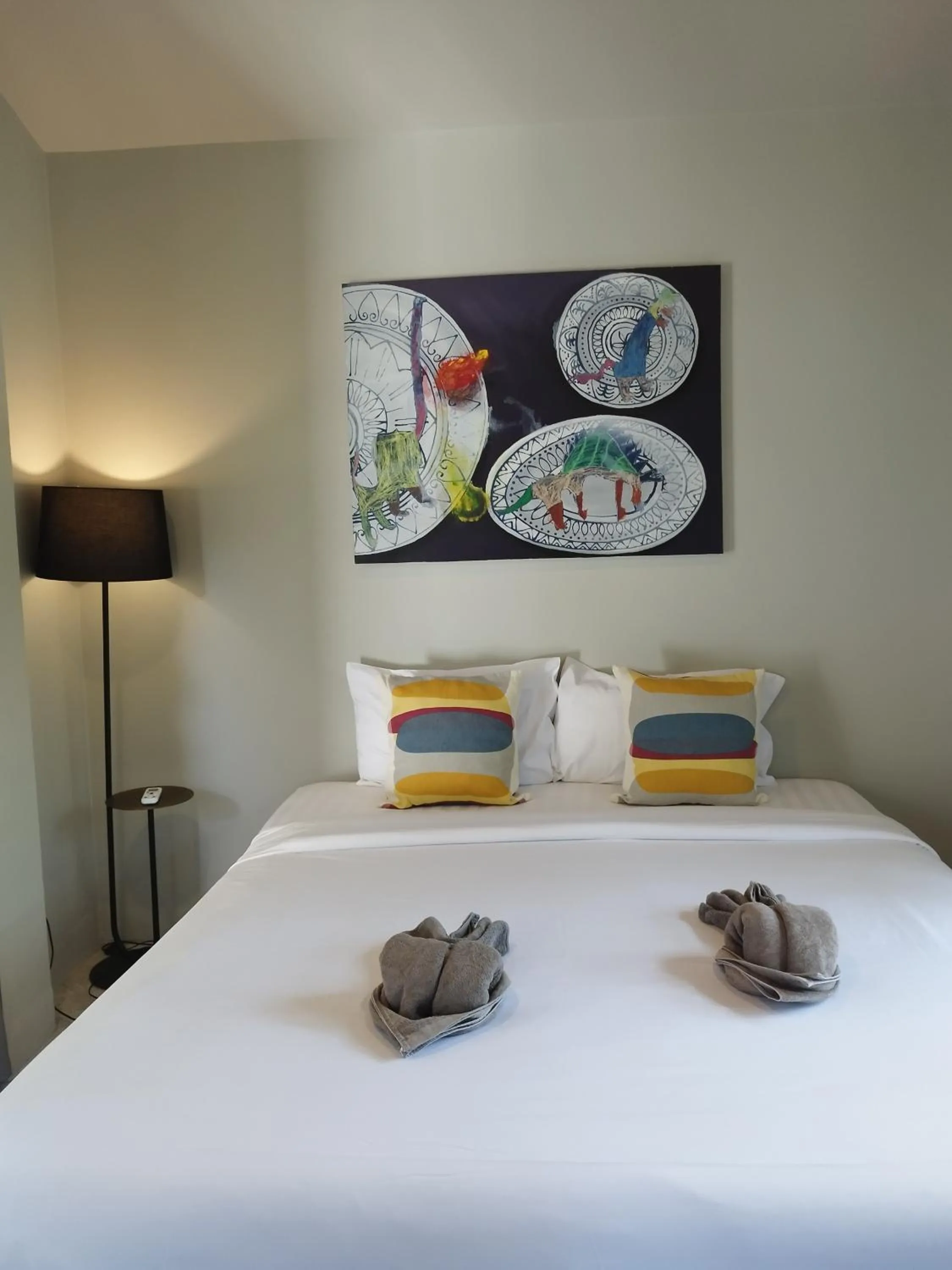 Bed in Seava House Ao-Nang Krabi