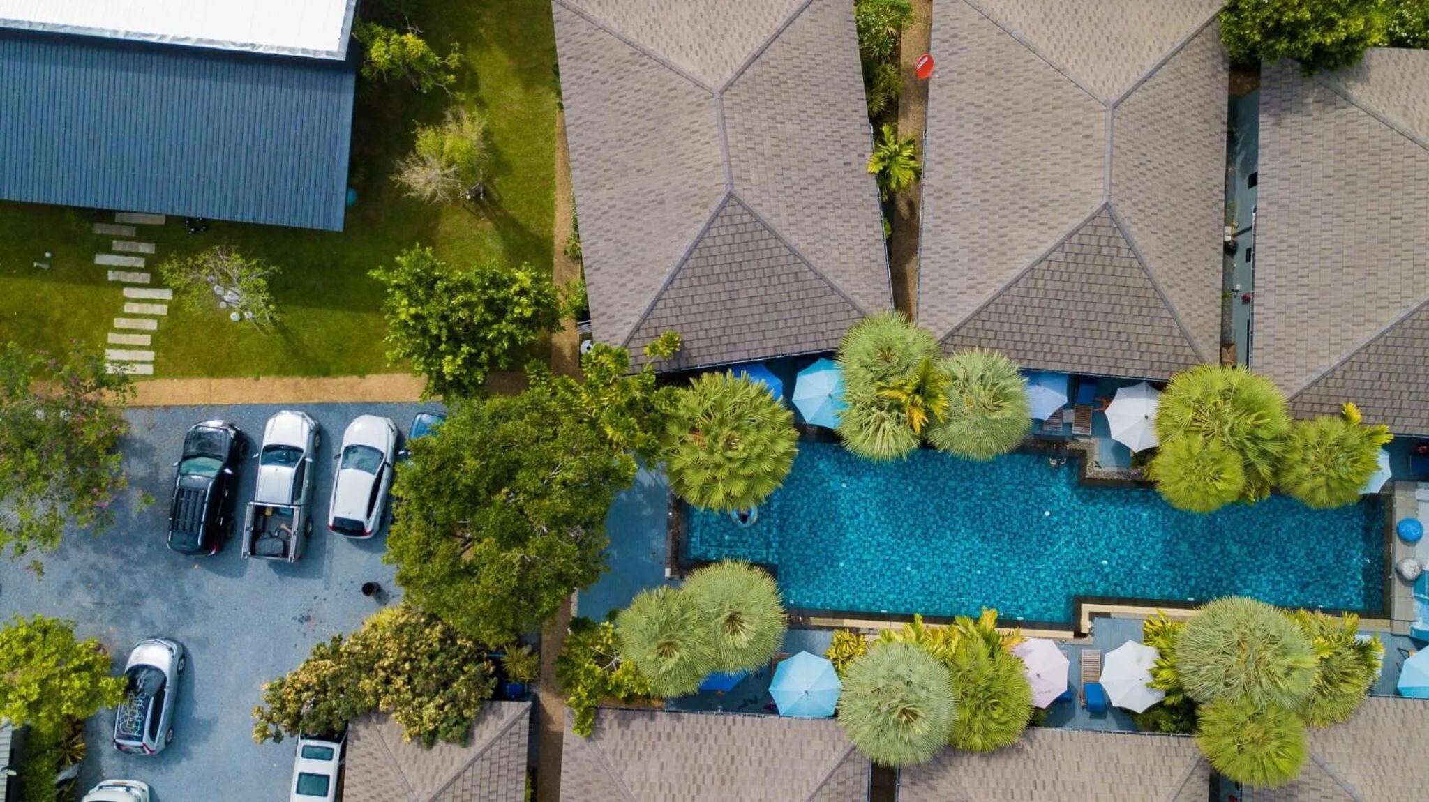 Bird's eye view in Seava House Ao-Nang Krabi
