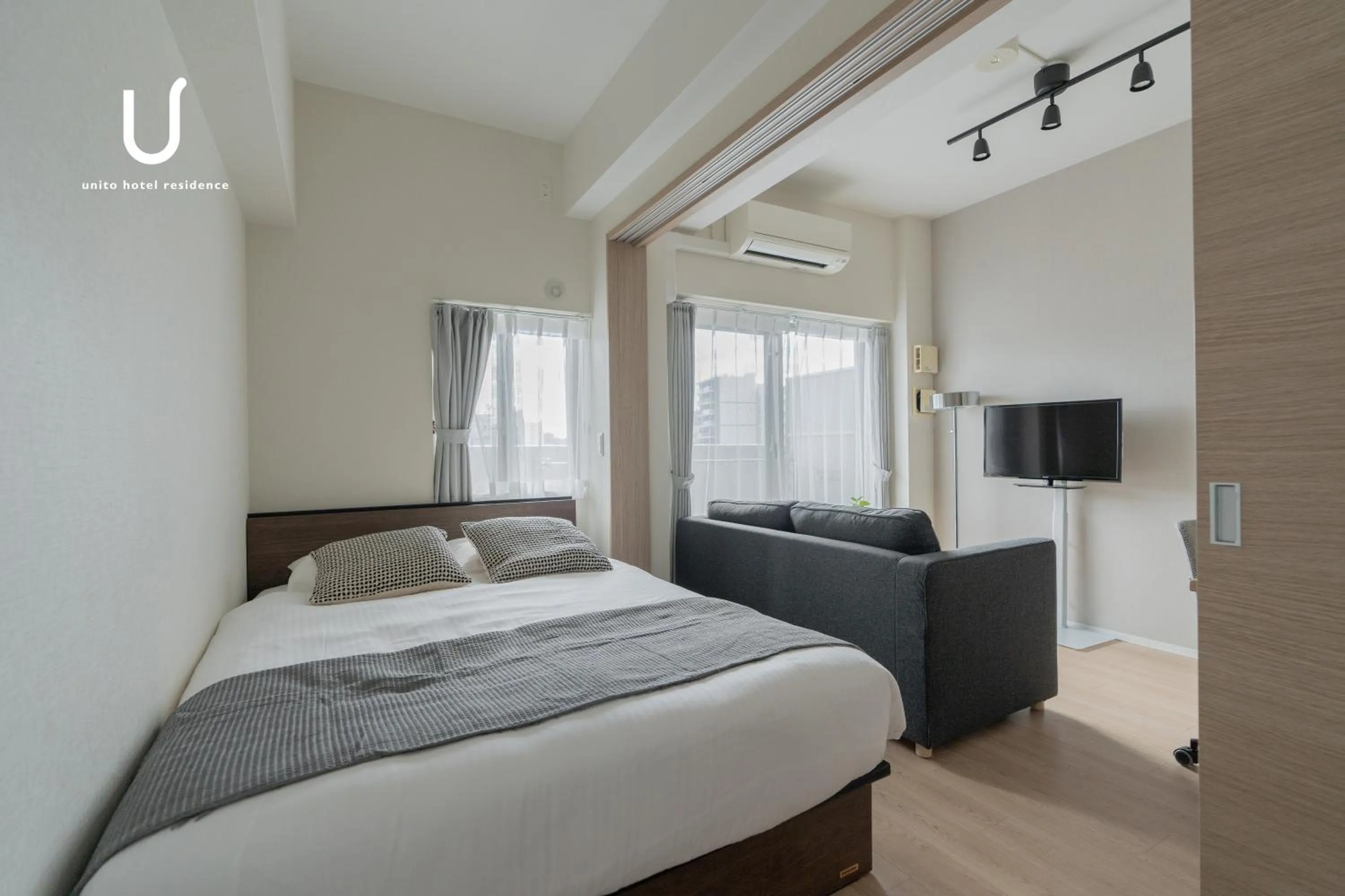 Bed in Hotel Residence unito NAMBA Motomachi