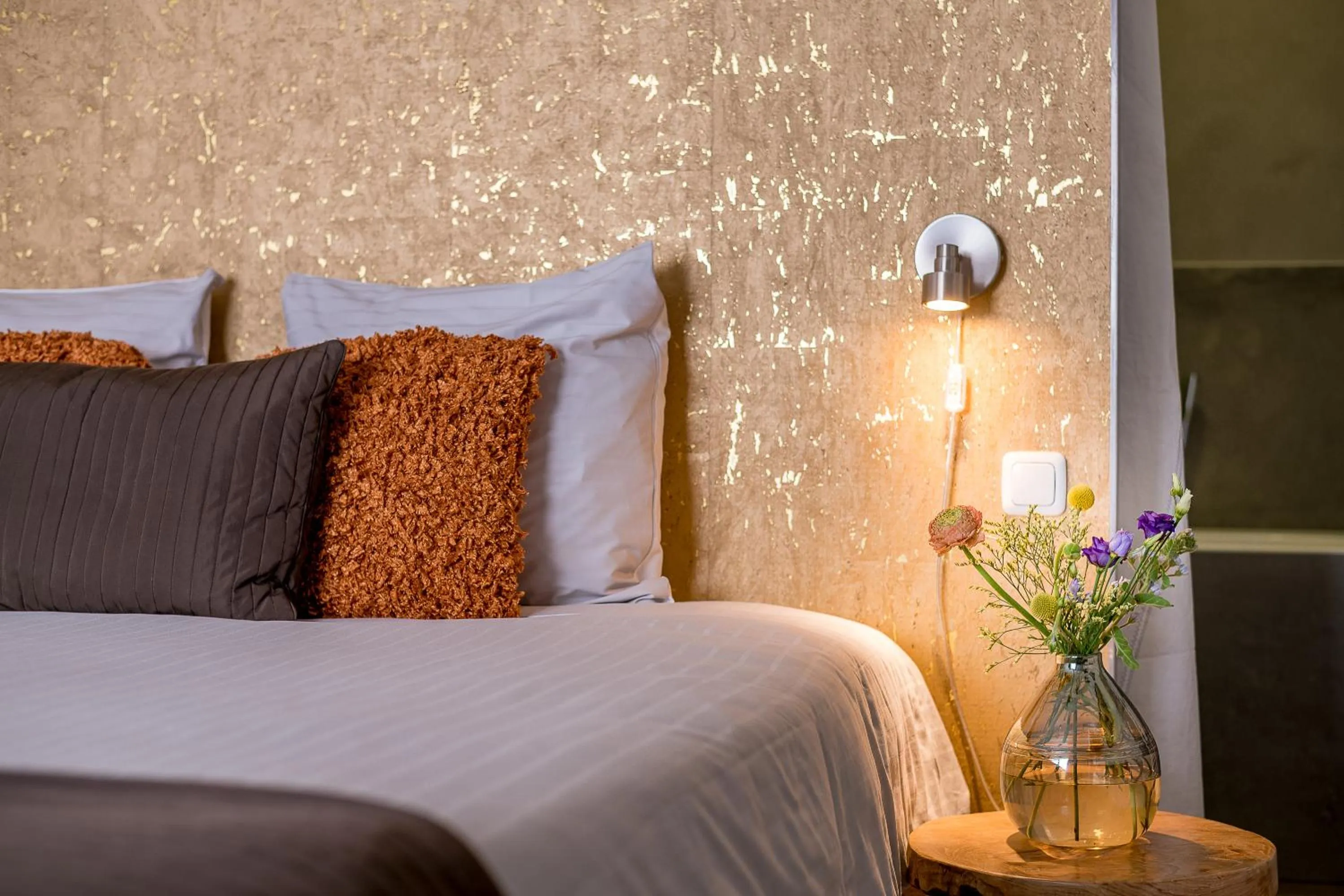 Bed in Boutique Hotel De Eilanden