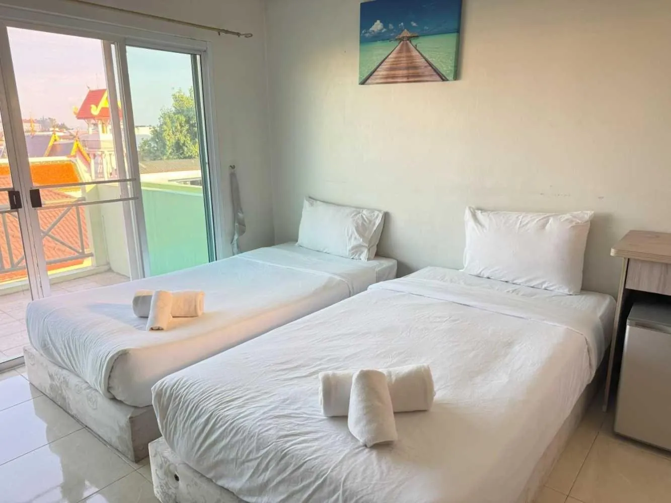 Bedroom, Bed in Hotel O Bupatara Chiangmai