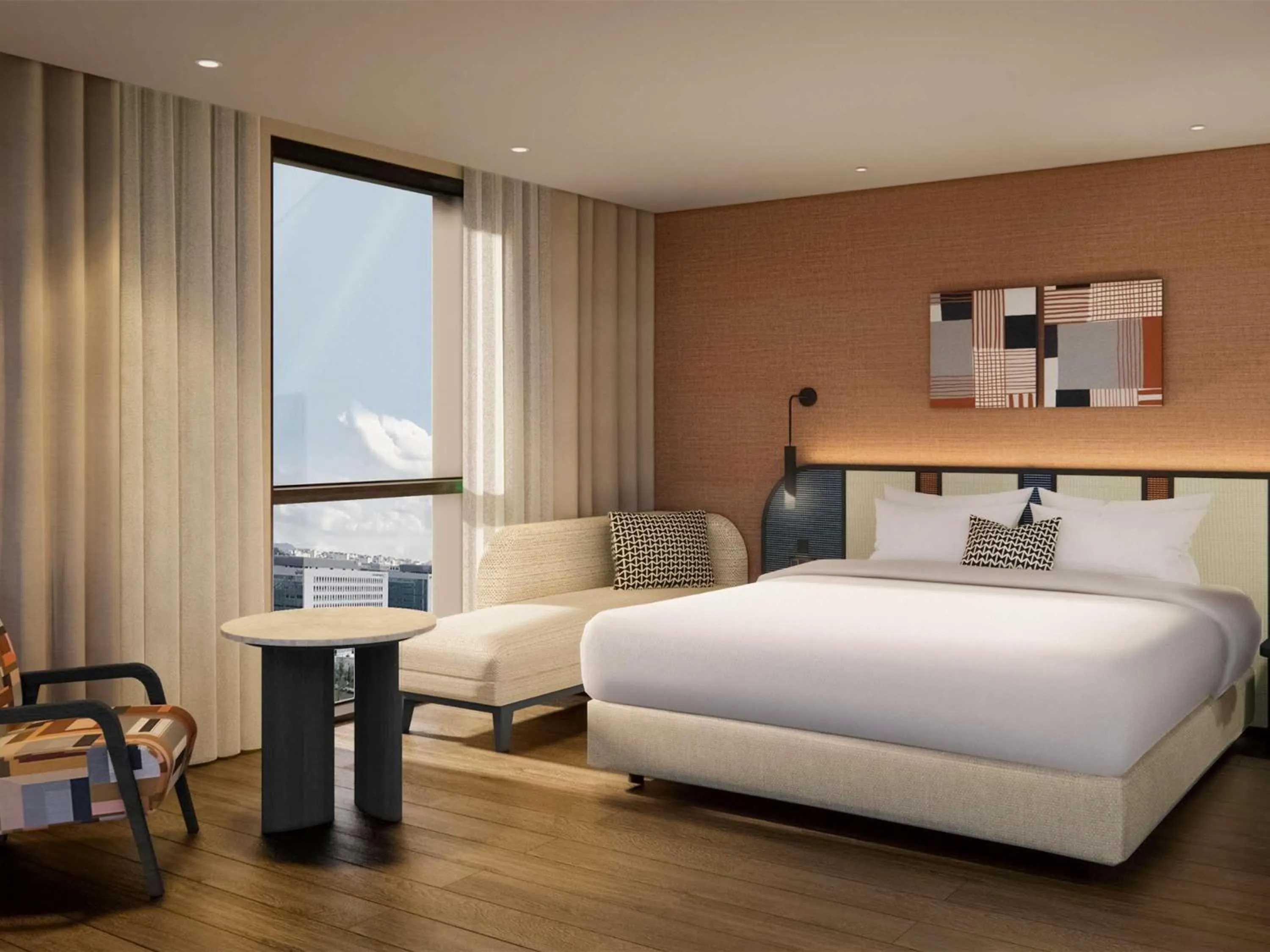 Bedroom, Bed in Mercure Ambassador Seoul Magok