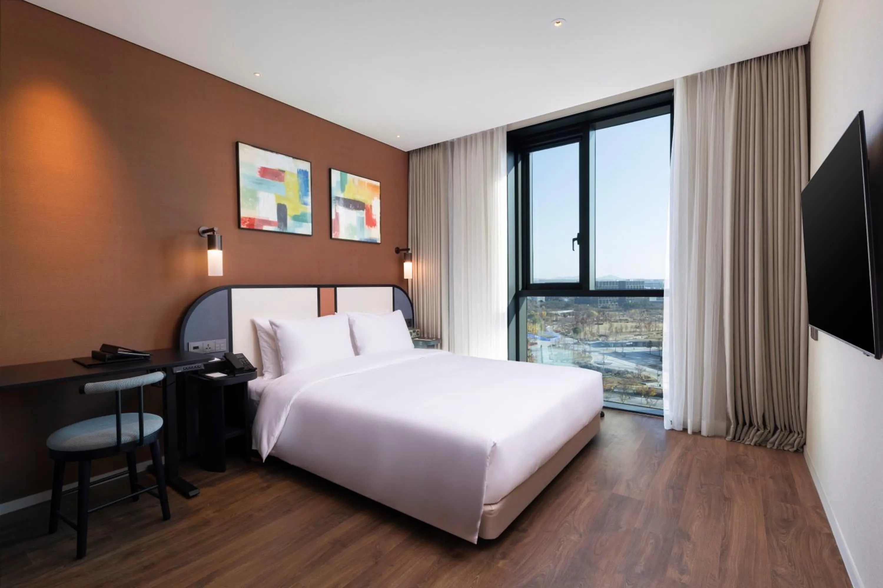 Bed in Mercure Ambassador Seoul Magok