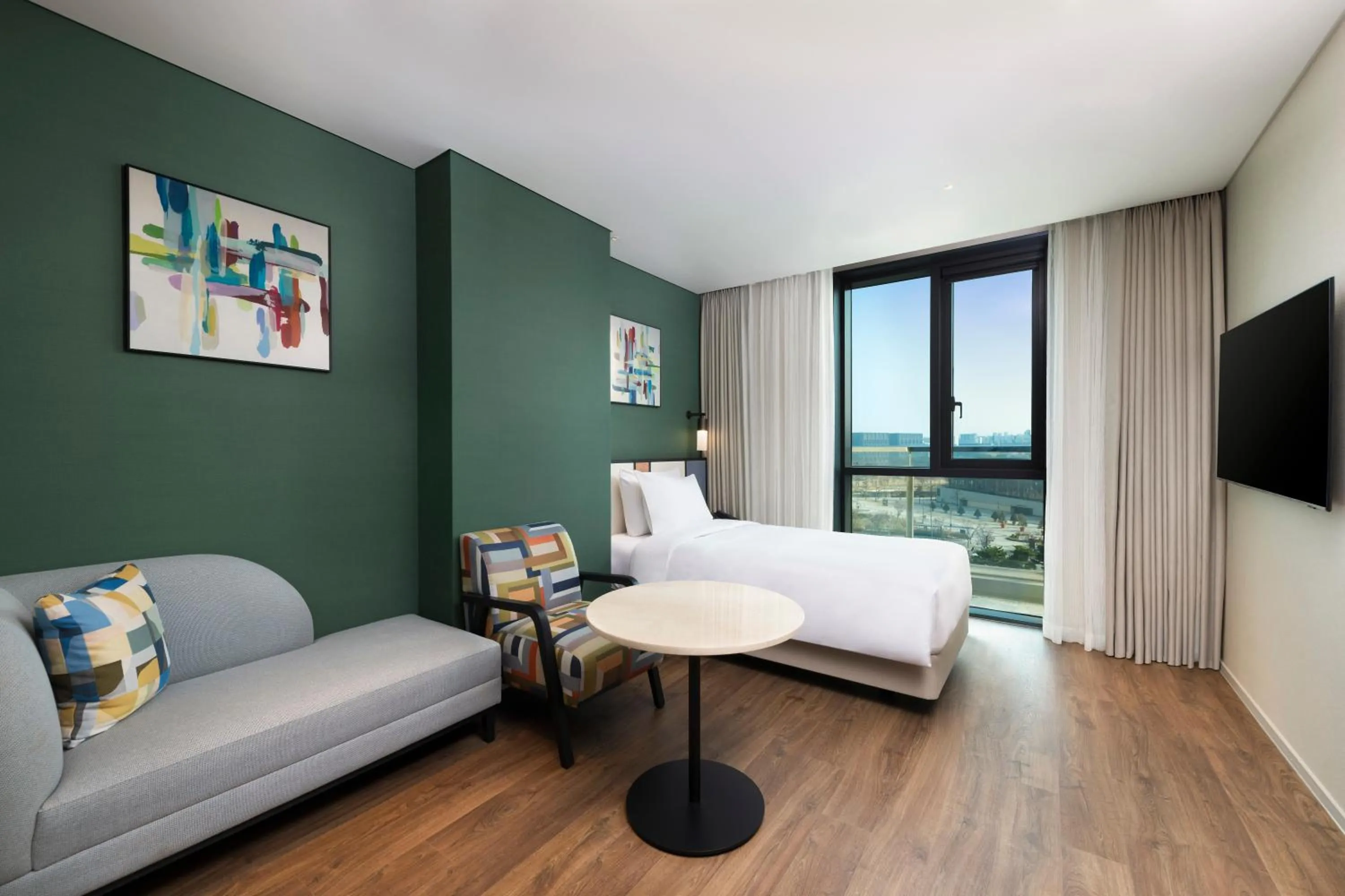 Bedroom, Bed in Mercure Ambassador Seoul Magok