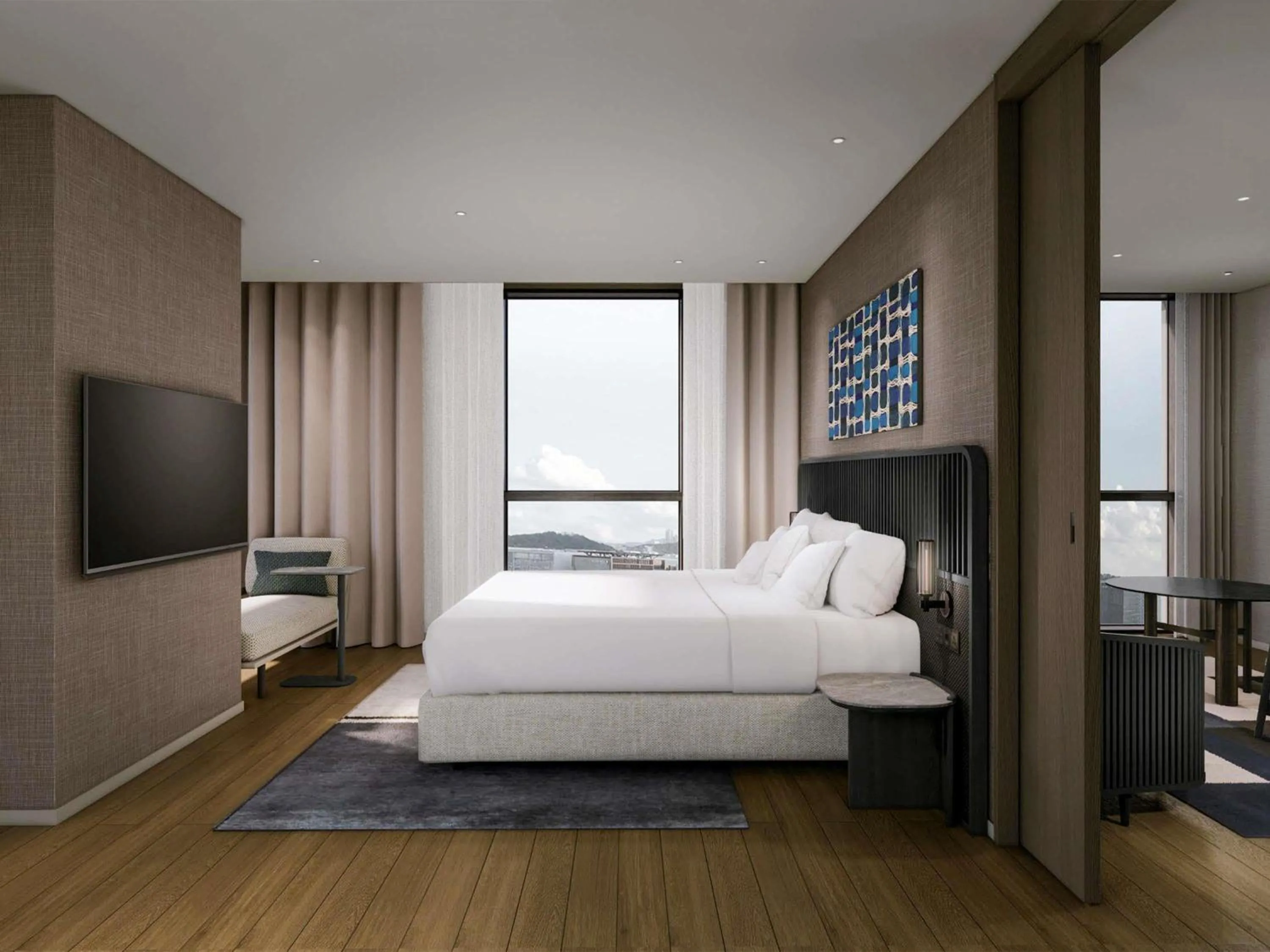 Bedroom, Bed in Mercure Ambassador Seoul Magok