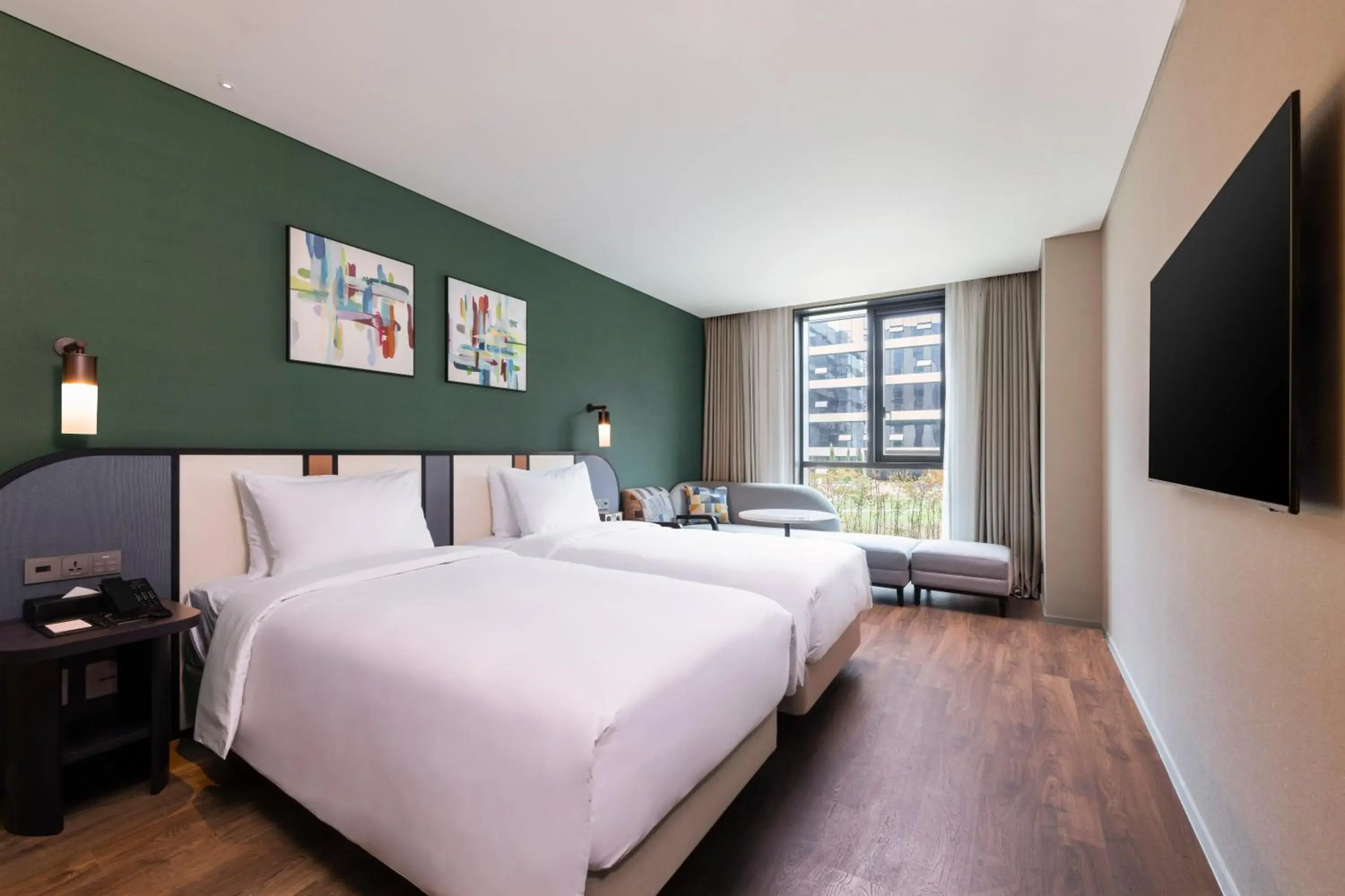 Deluxe Twin Room in Mercure Ambassador Seoul Magok Deluxe Twin Room in Mercure Ambassador Seoul Magok