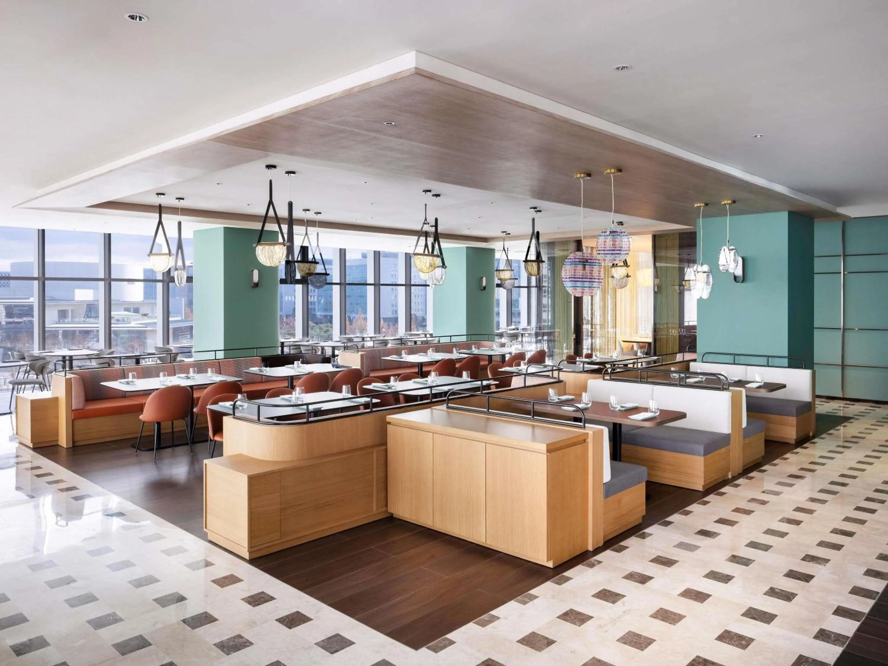 Breakfast in Mercure Ambassador Seoul Magok