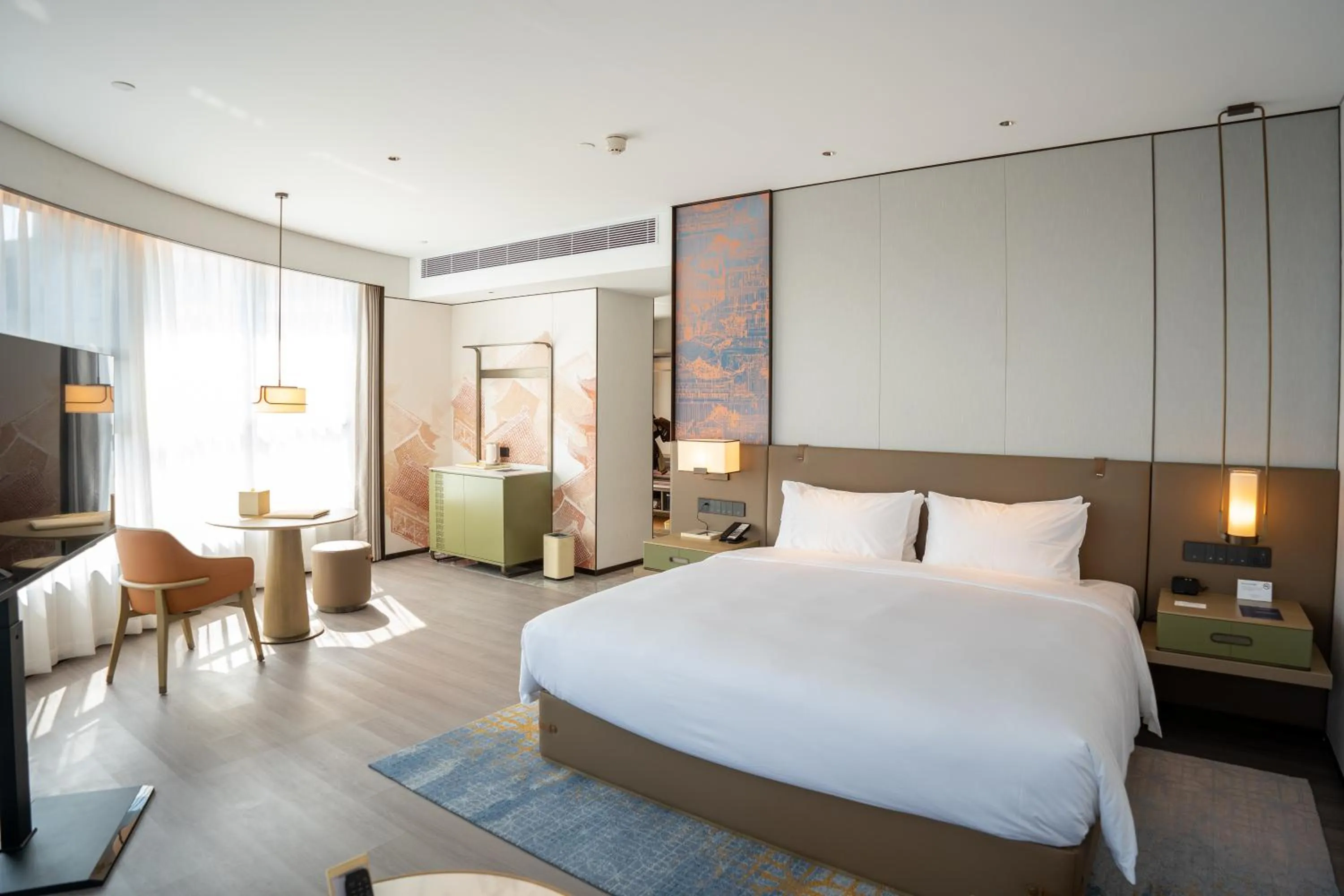 Photo of the whole room, Bed in Grand Mercure Changzhou Luoxi