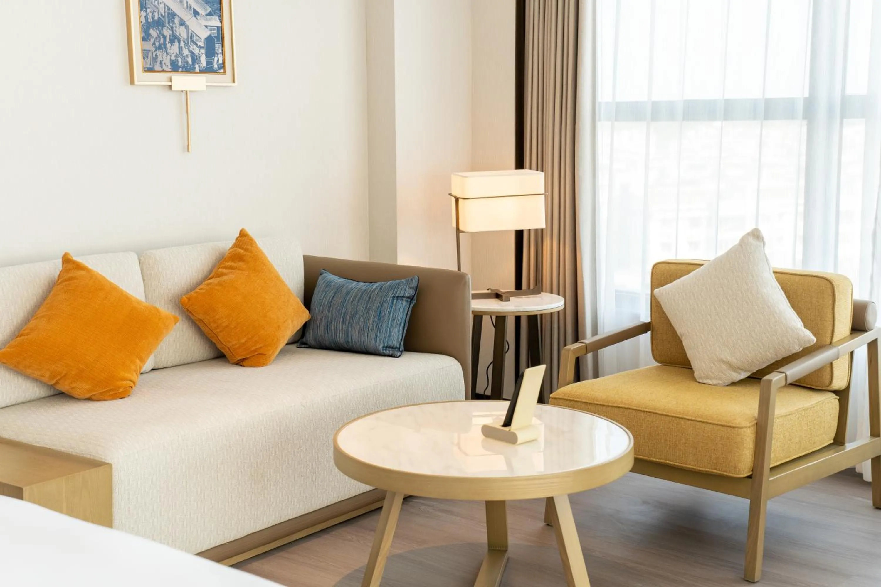 Seating area in Grand Mercure Changzhou Luoxi