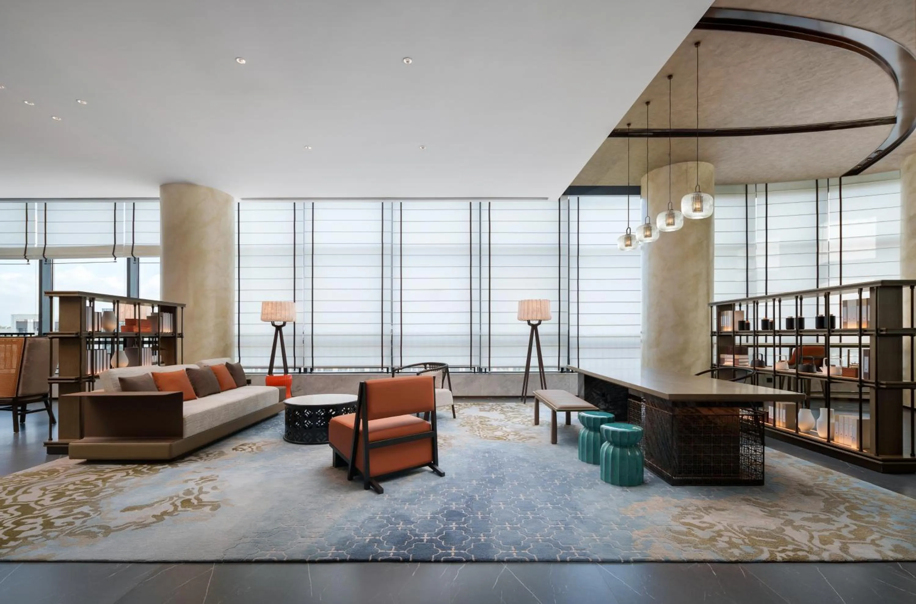 Seating area in Grand Mercure Changzhou Luoxi