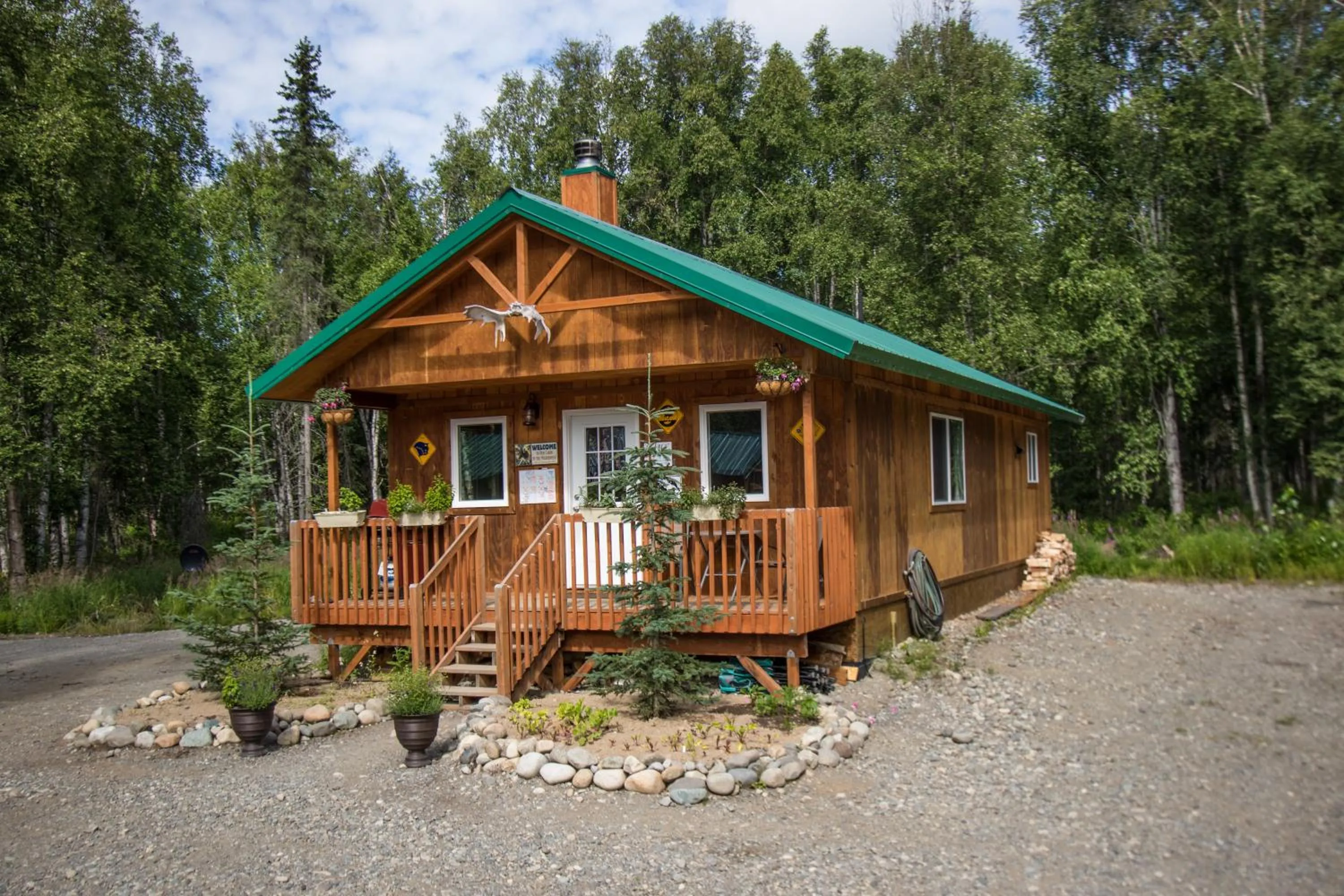 Property building in Talkeetna Wilderness Lodge & Cabin Rentals
