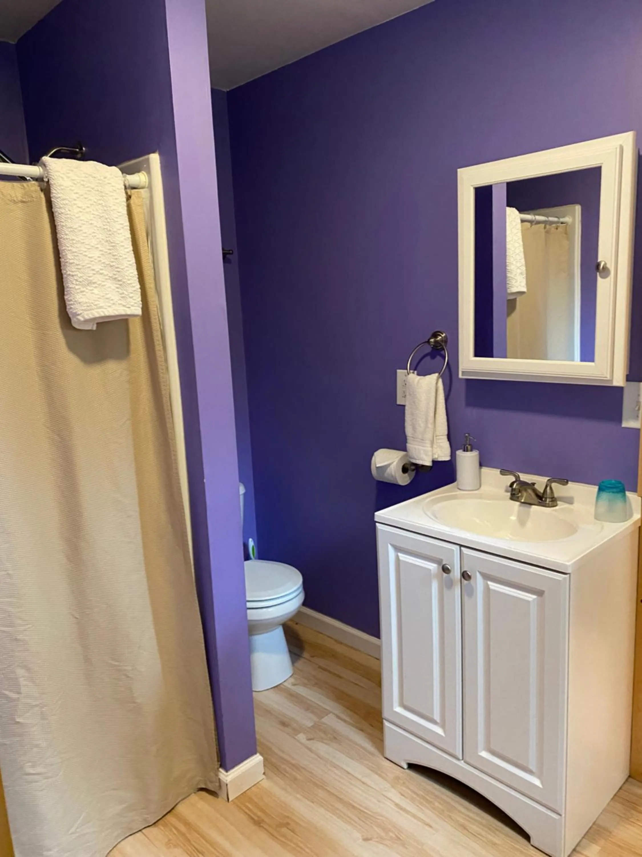 Bathroom in Talkeetna Wilderness Lodge & Cabin Rentals