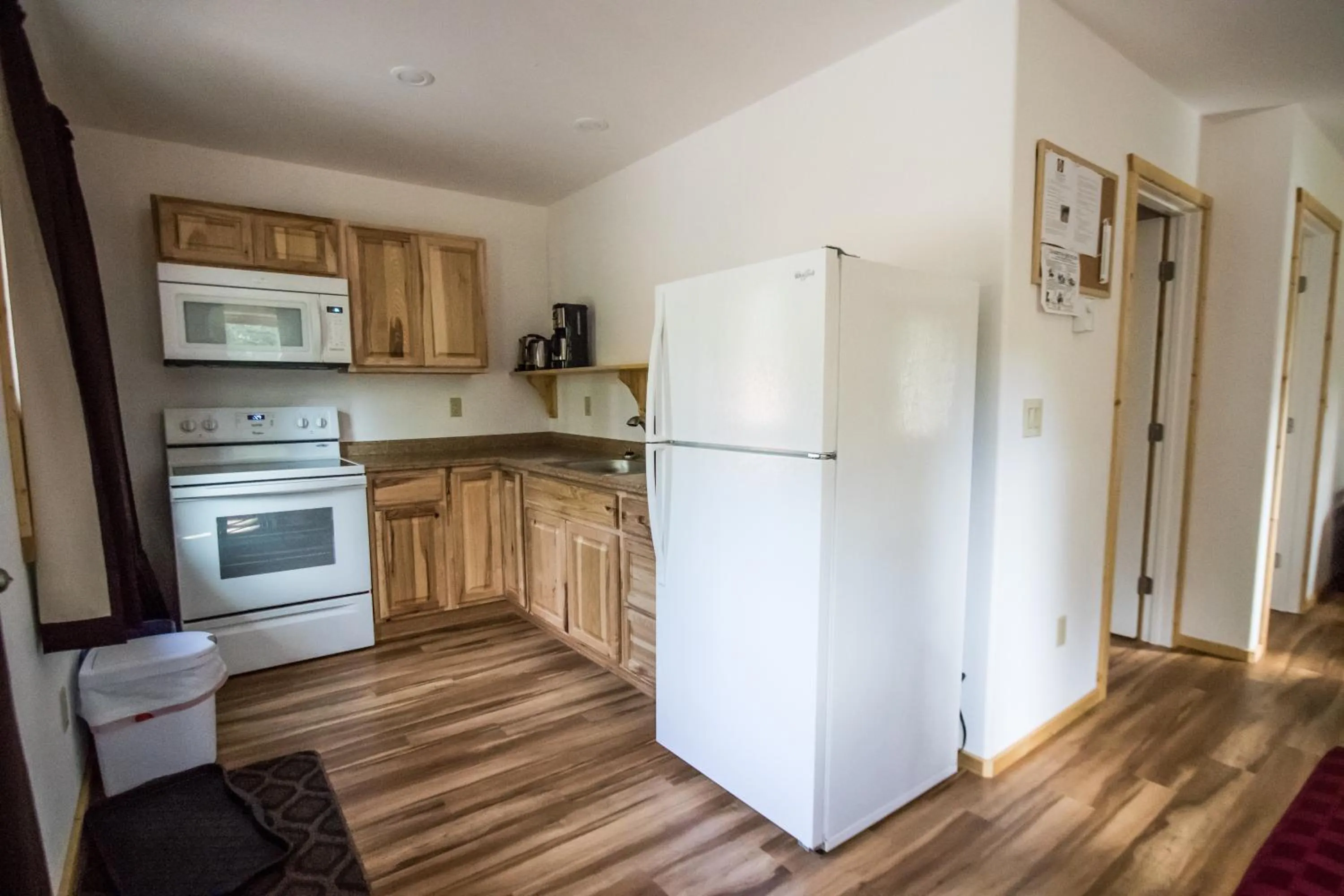 Kitchen or kitchenette in Talkeetna Wilderness Lodge & Cabin Rentals