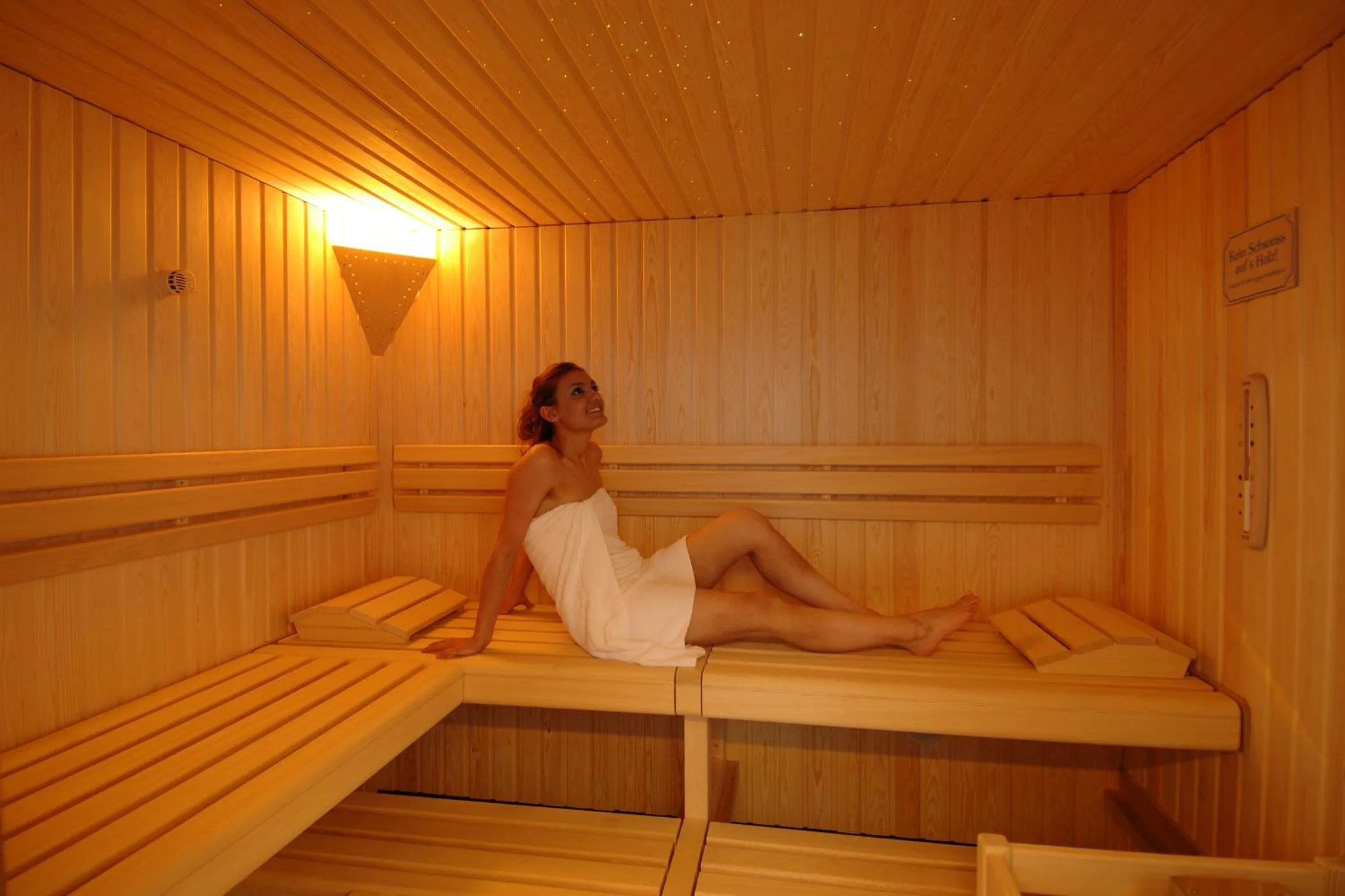 Spa and wellness centre/facilities in Hotel Ländli