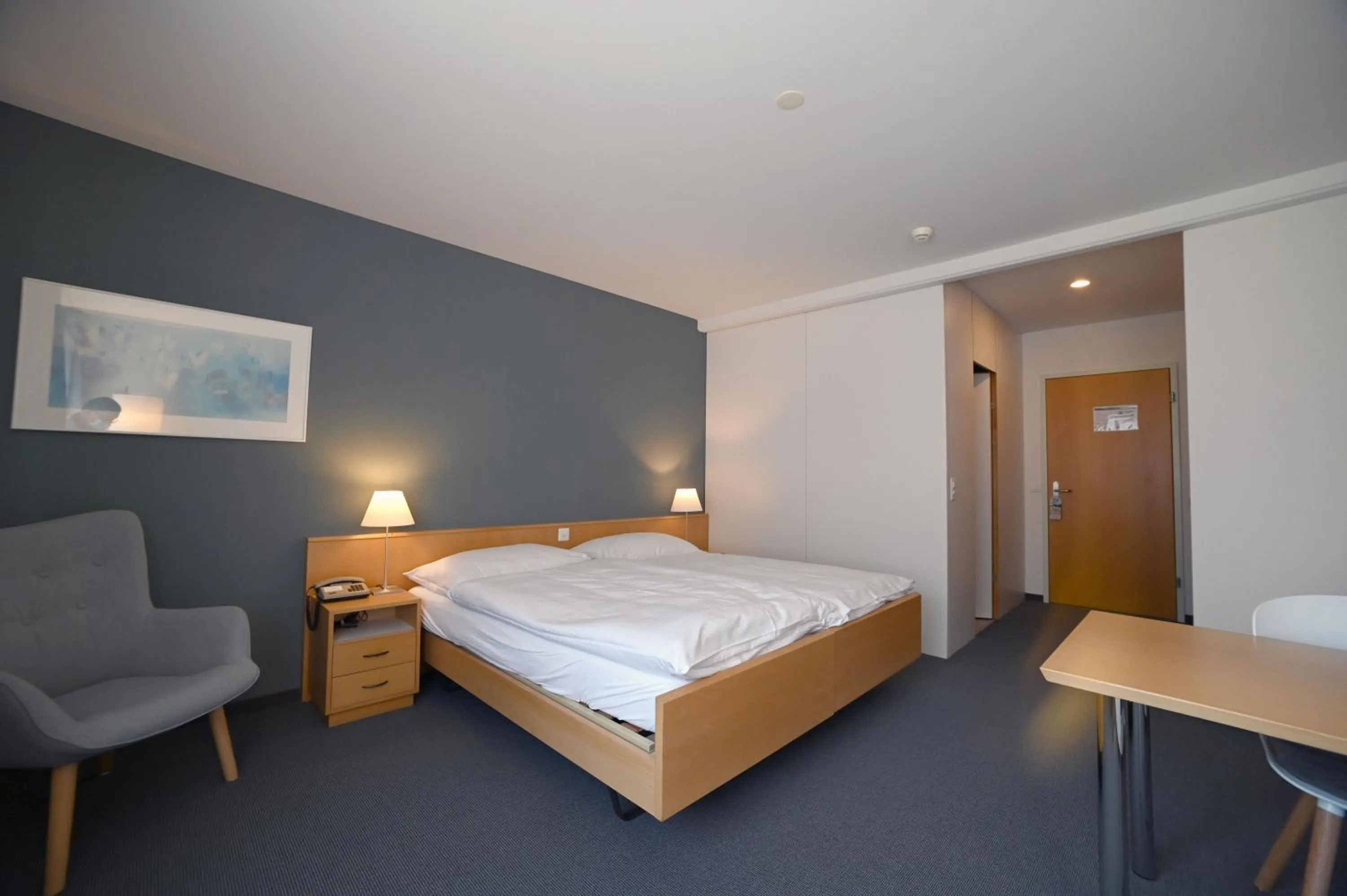 Bed in Hotel Ländli