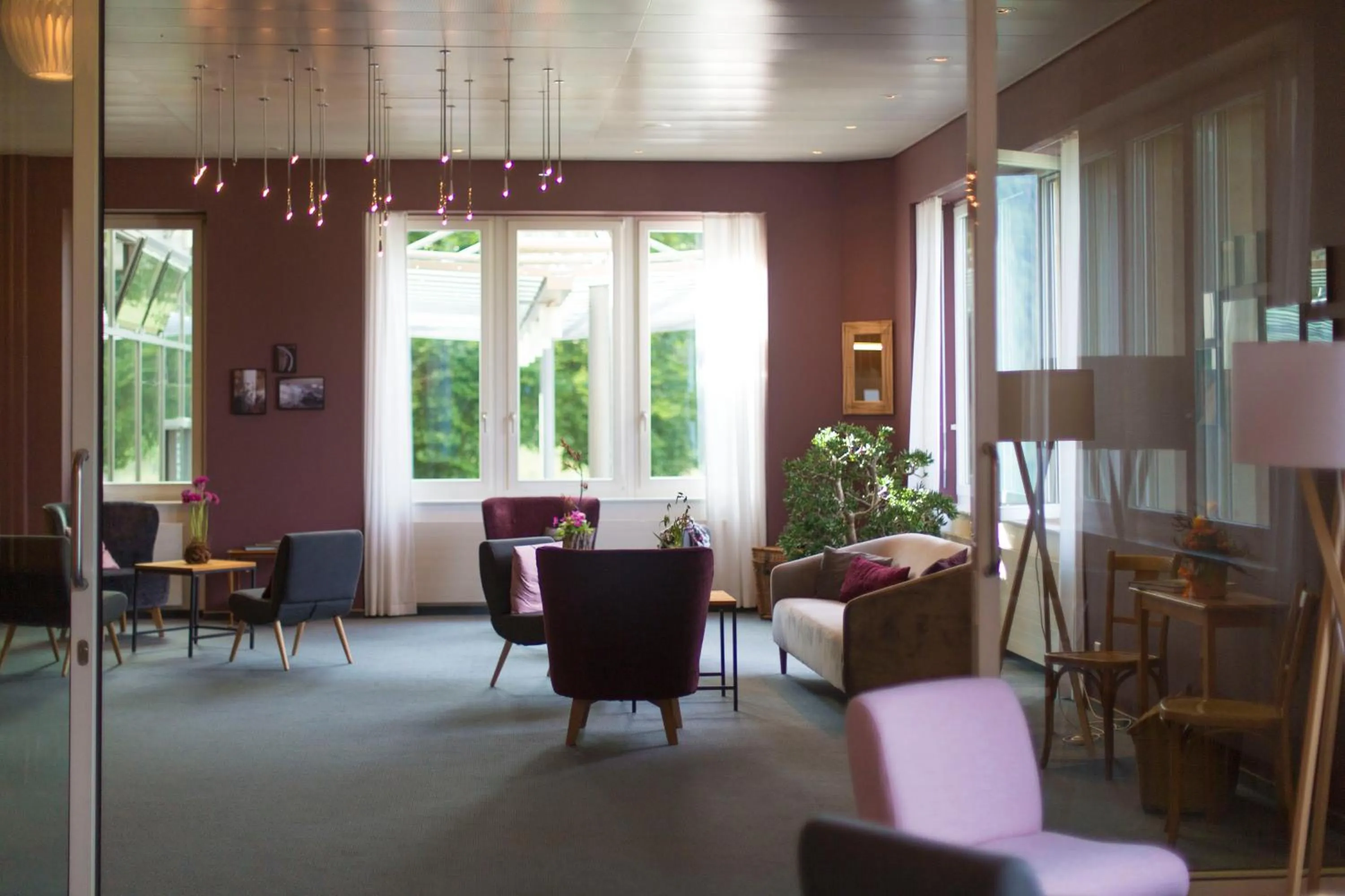 Lobby or reception in Hotel Ländli