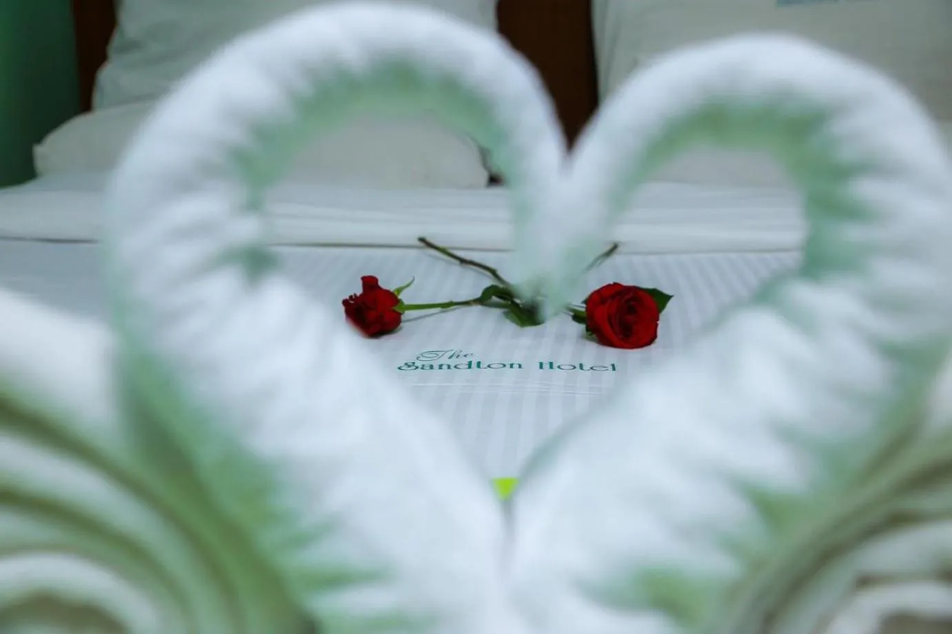 Bed in Sandton Palace Hotel