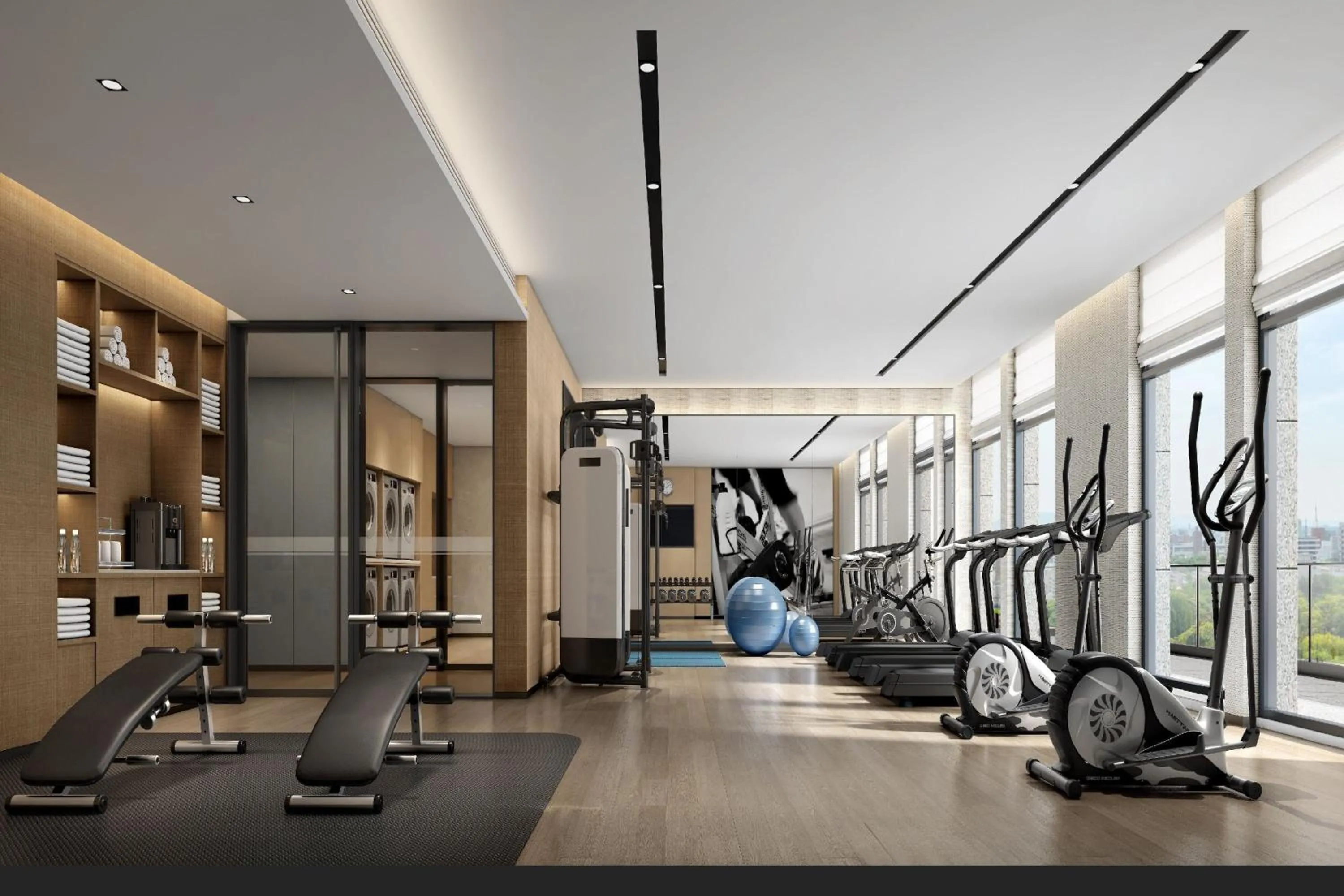 Fitness centre/facilities in Fairfield by Marriott Hangzhou Qiantang