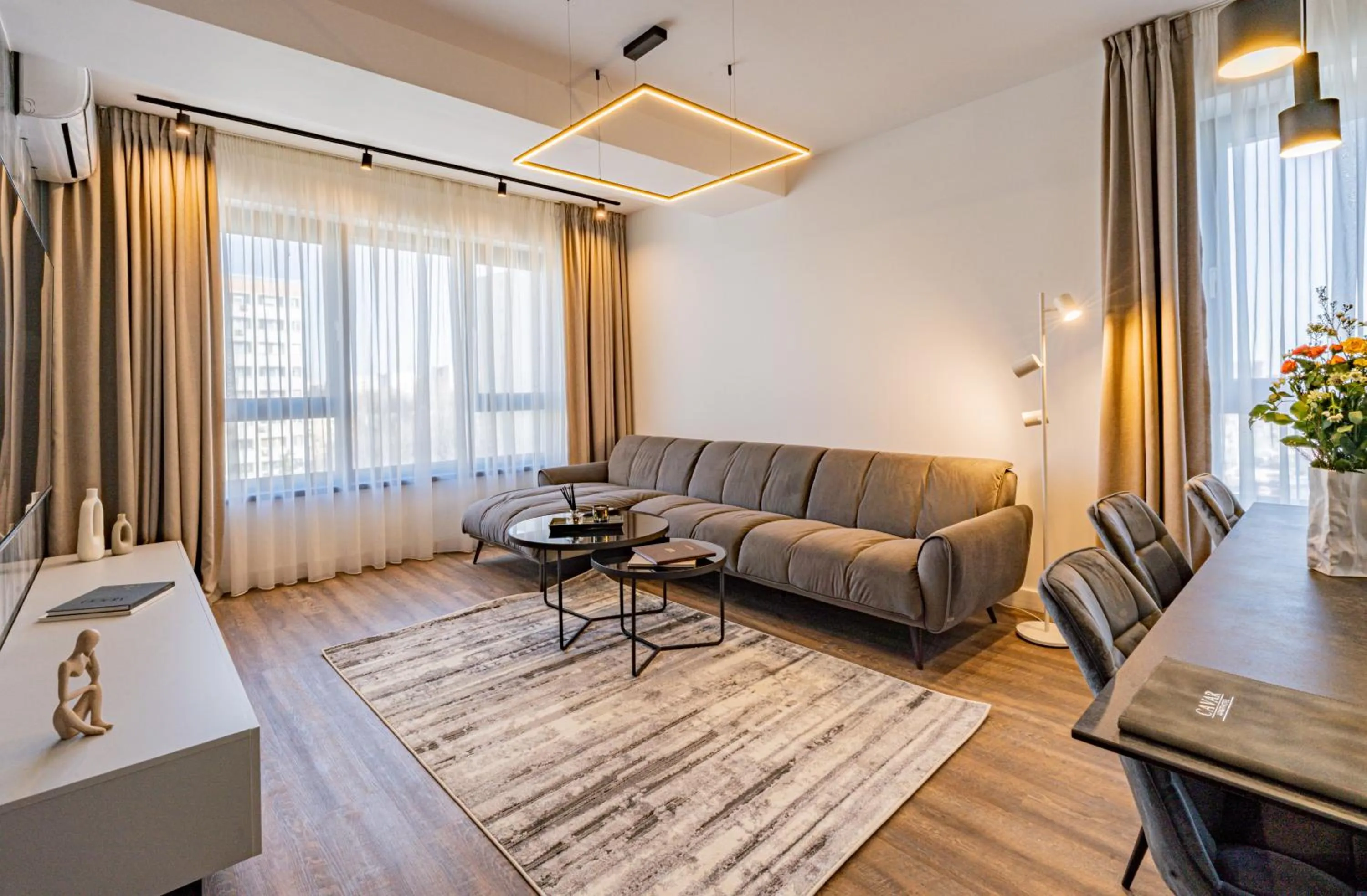 Living room in Cavar Aparthotel