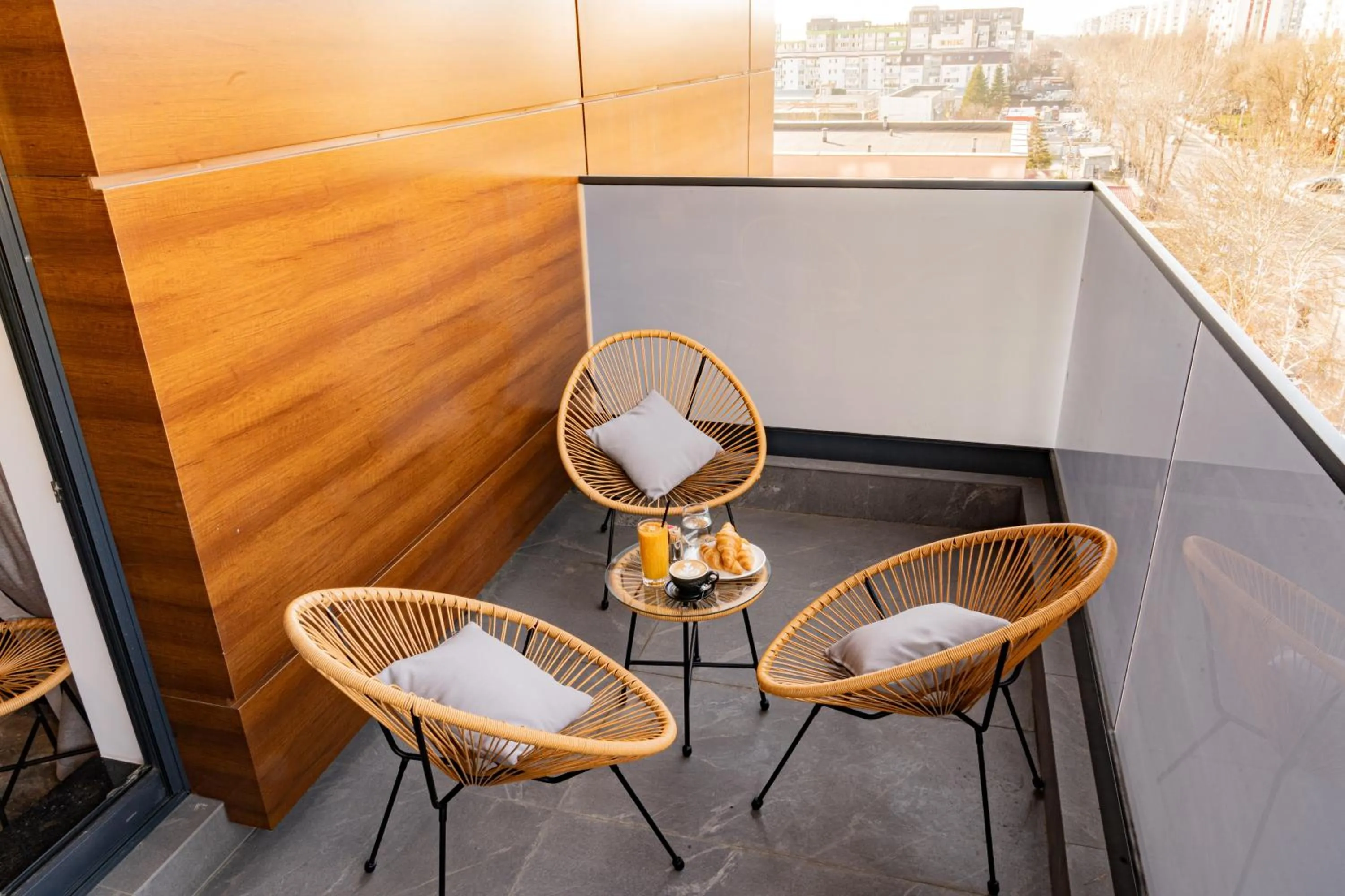 Patio in Cavar Aparthotel