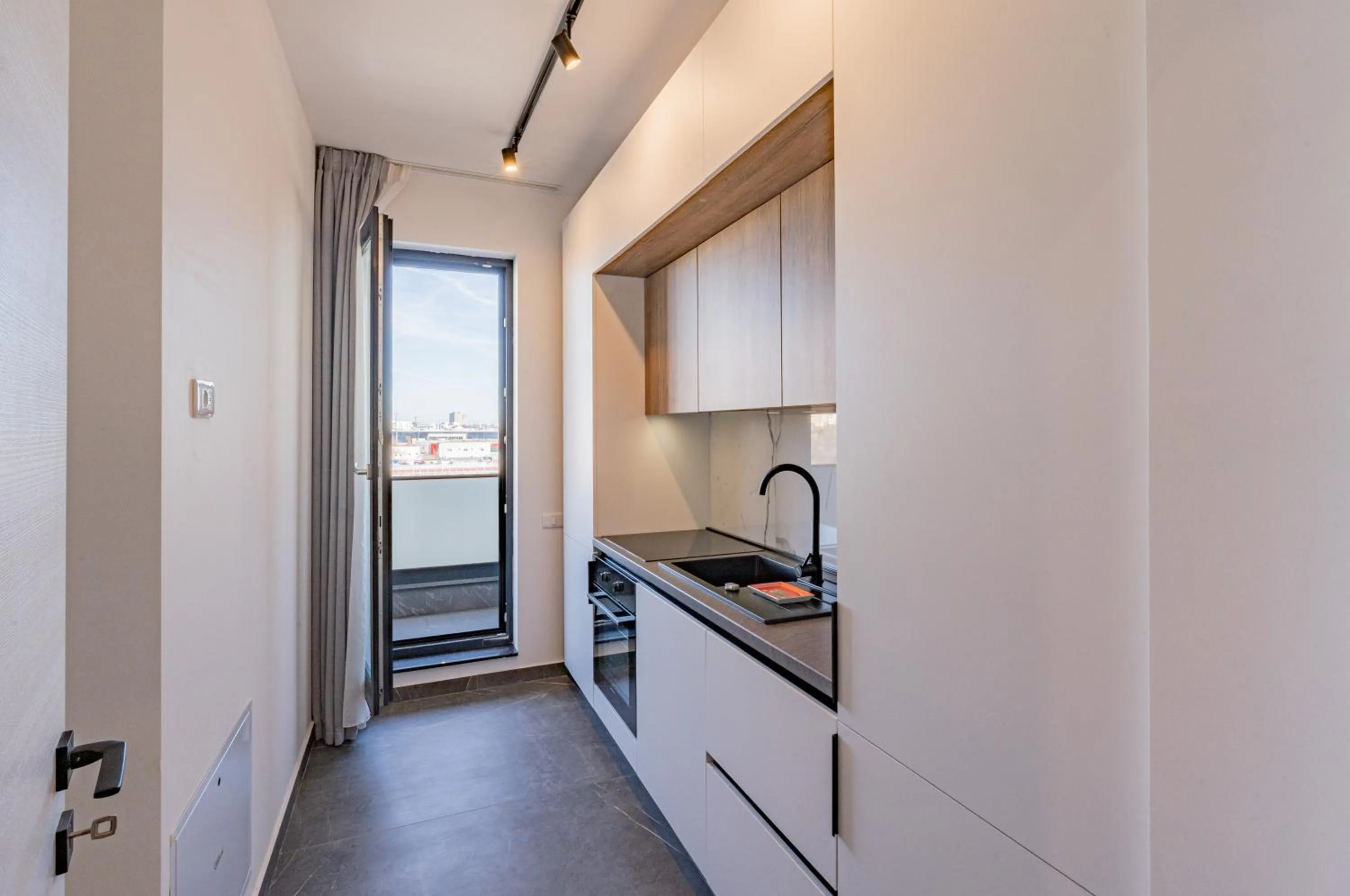 Kitchen or kitchenette in Cavar Aparthotel