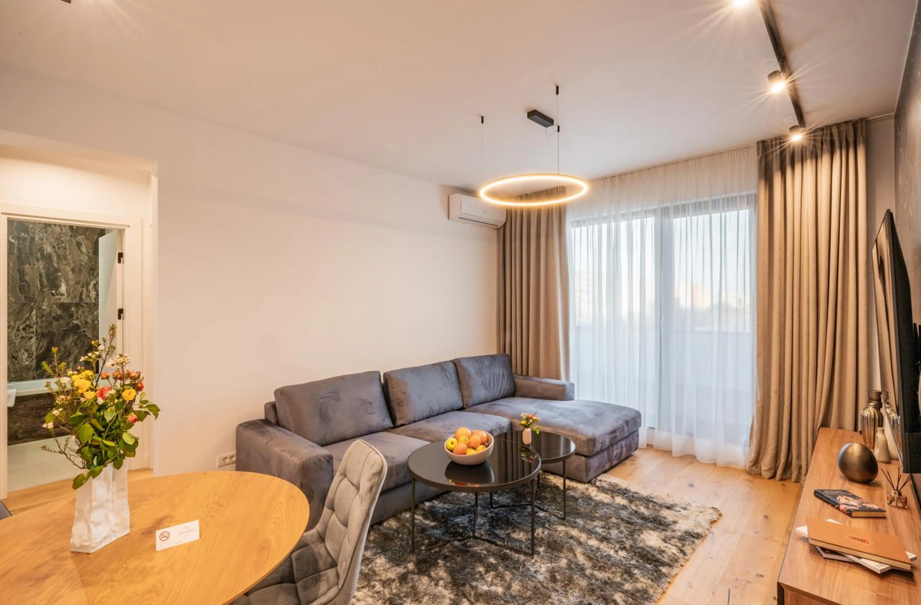 Living room in Cavar Aparthotel