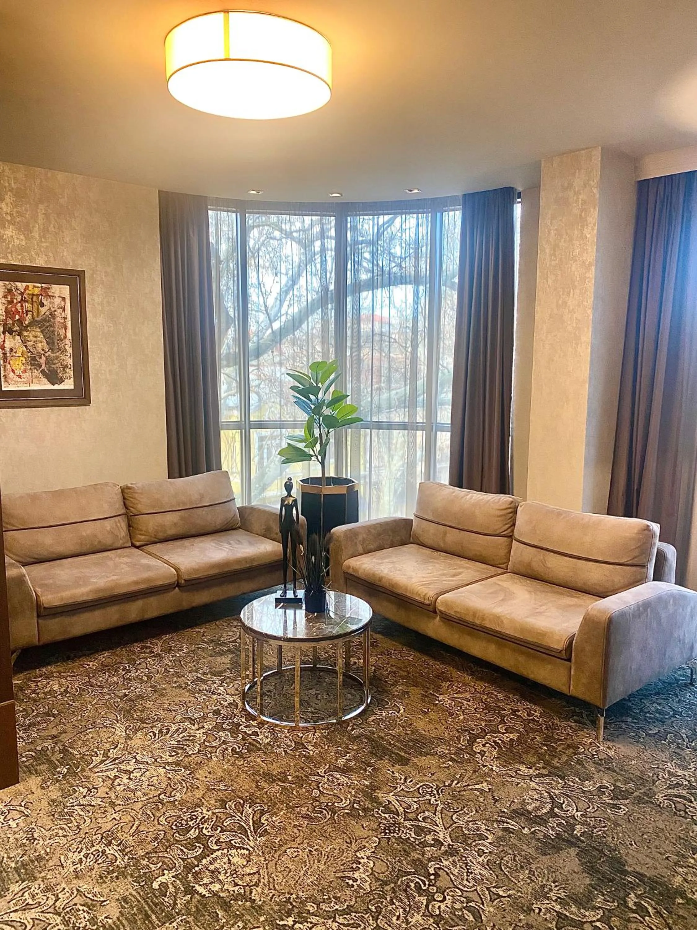 Seating area in Hotel Royal Plovdiv