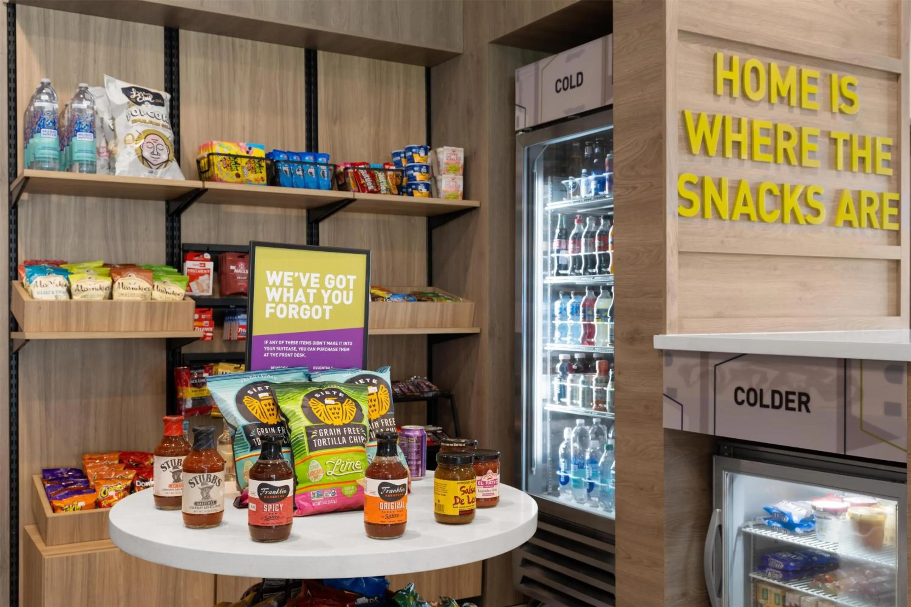 On-site shops in Home2 Suites By Hilton Austin South