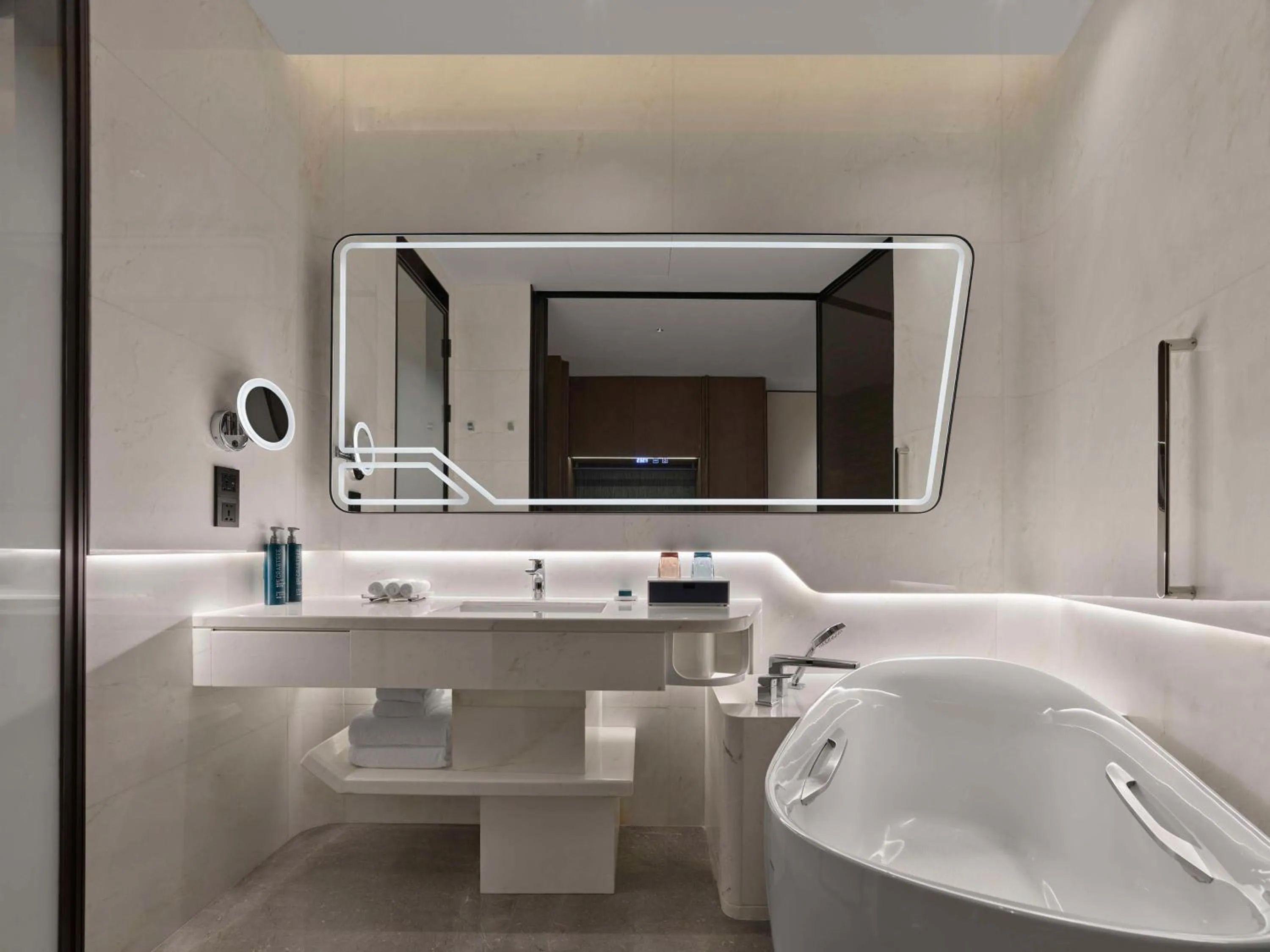 Bathroom in Hilton Shanghai Hongqiao International Airport