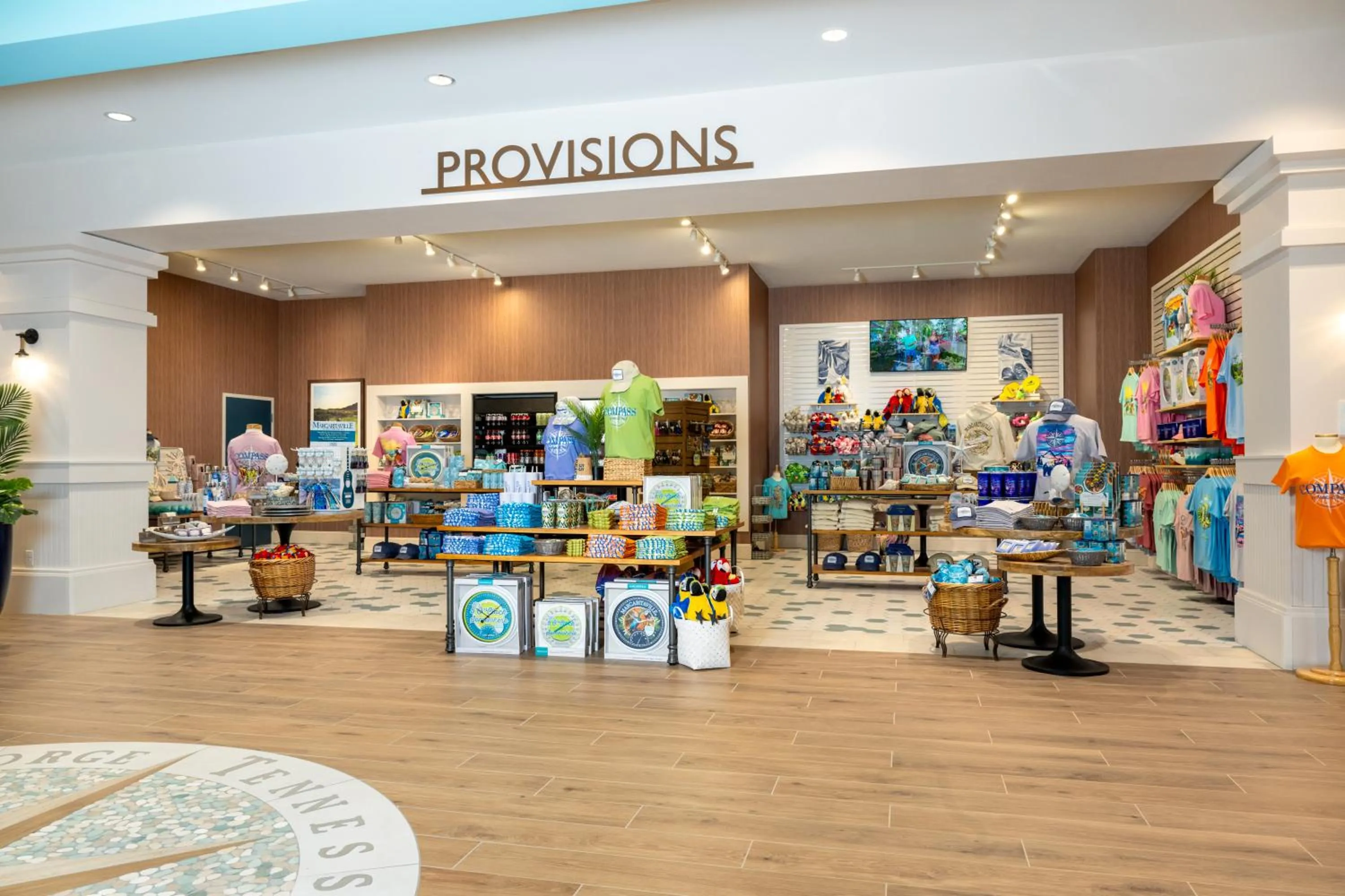 On-site shops in Compass by Margaritaville Hotel Pigeon Forge