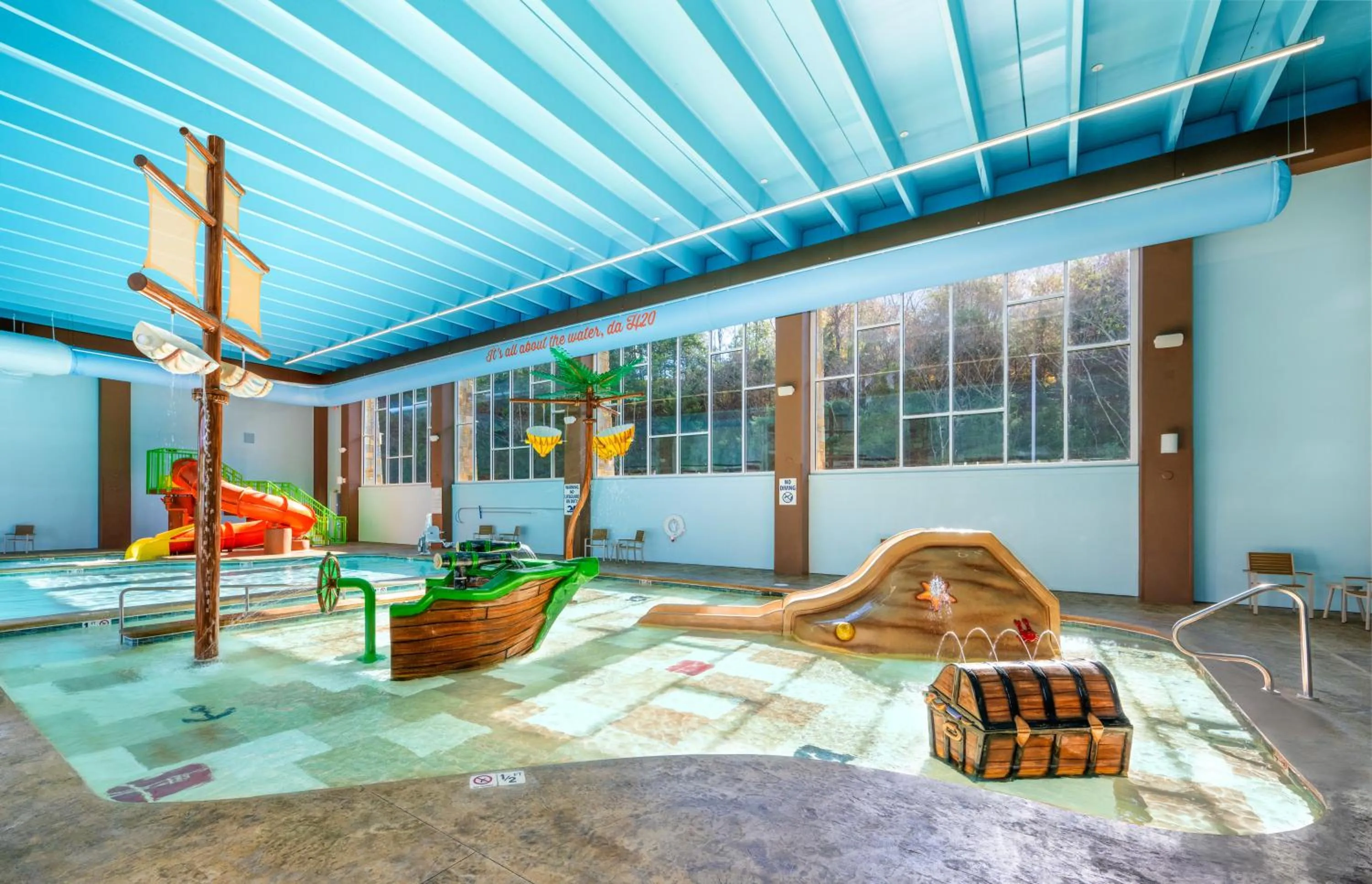 Aqua park in Compass by Margaritaville Hotel Pigeon Forge